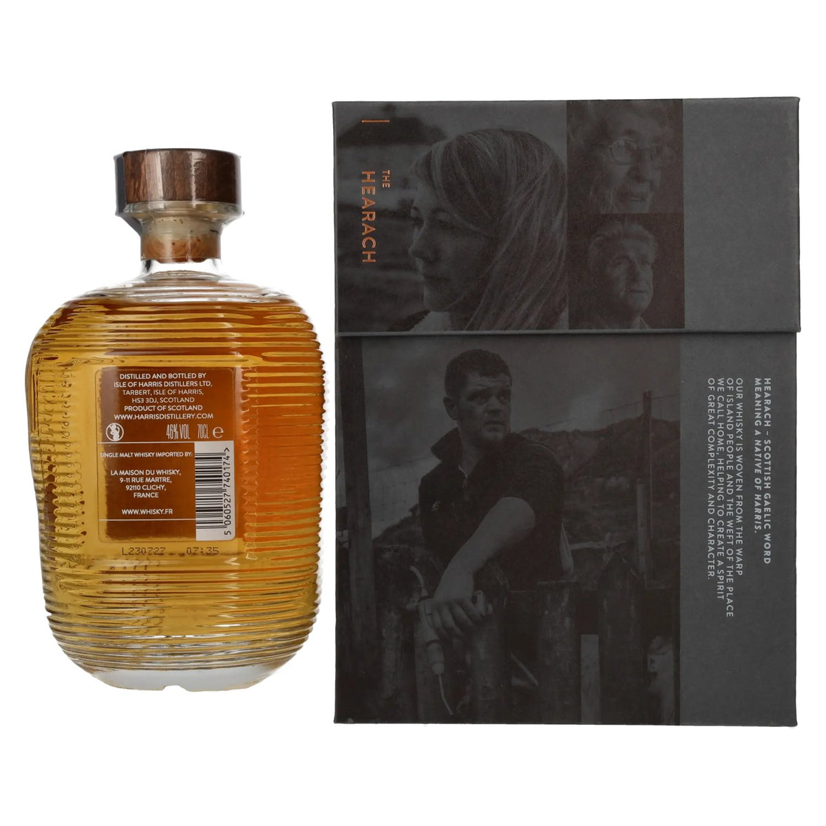 The Hearach Isle of Harris Single Malt Scotch Whisky 46% Vol. 0.7L in gift box