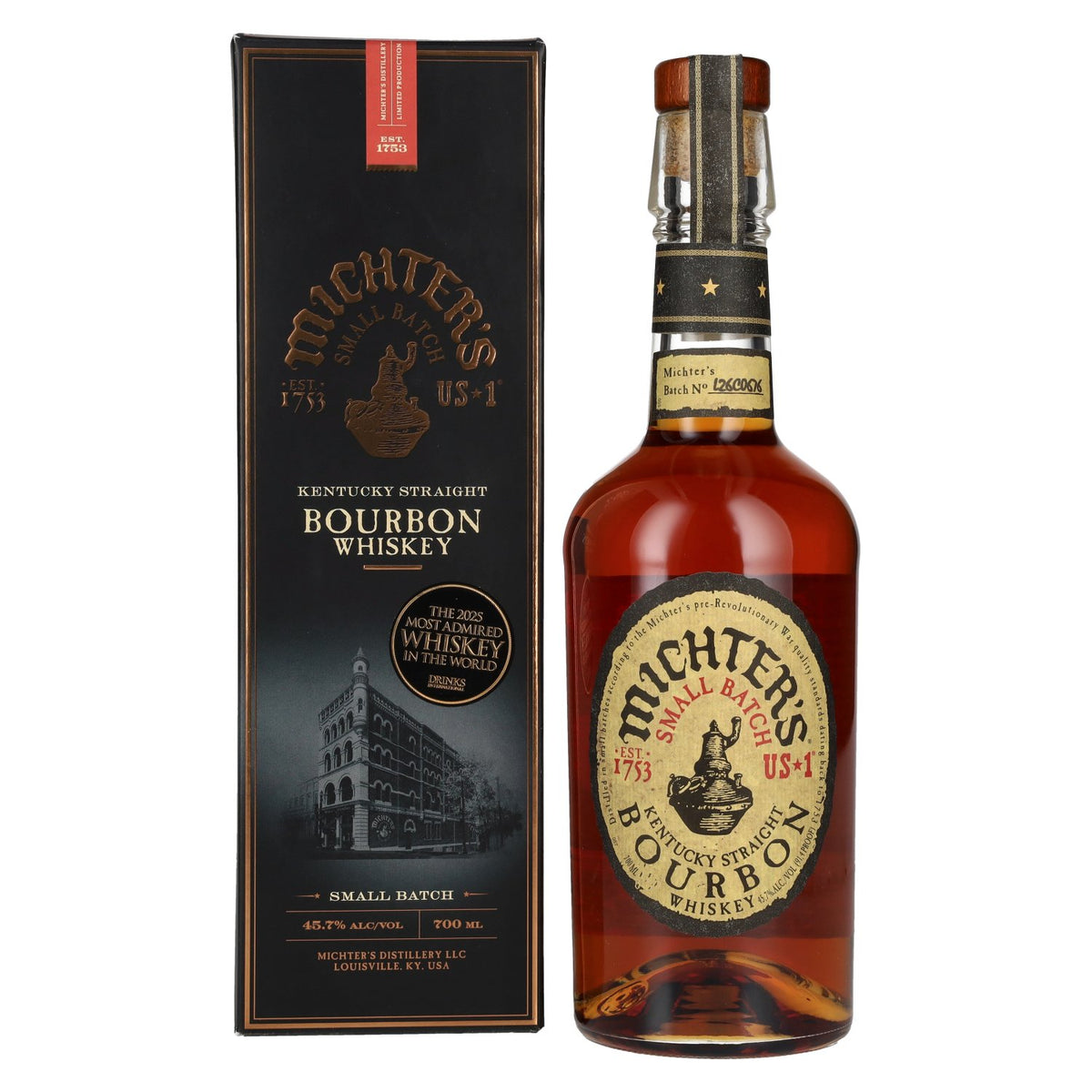 Michter's US*1 Small Batch Kentucky Straight Bourbon Whiskey 45.7% Vol. 0.7L in gift box
