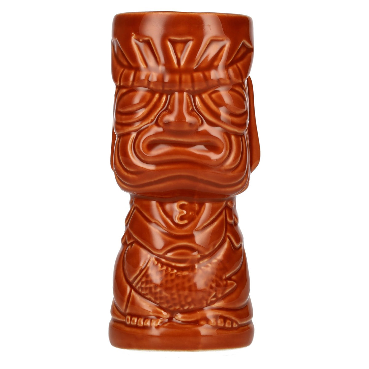 Tiki Mug Ceramic Molokai Braun 0,4l