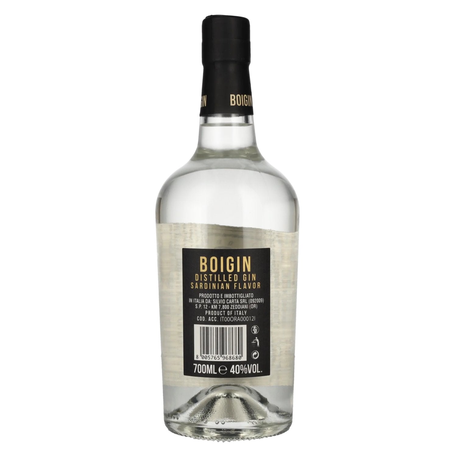 Silvio Carta Boigin Distilled Gin 40% Vol. 0.7l