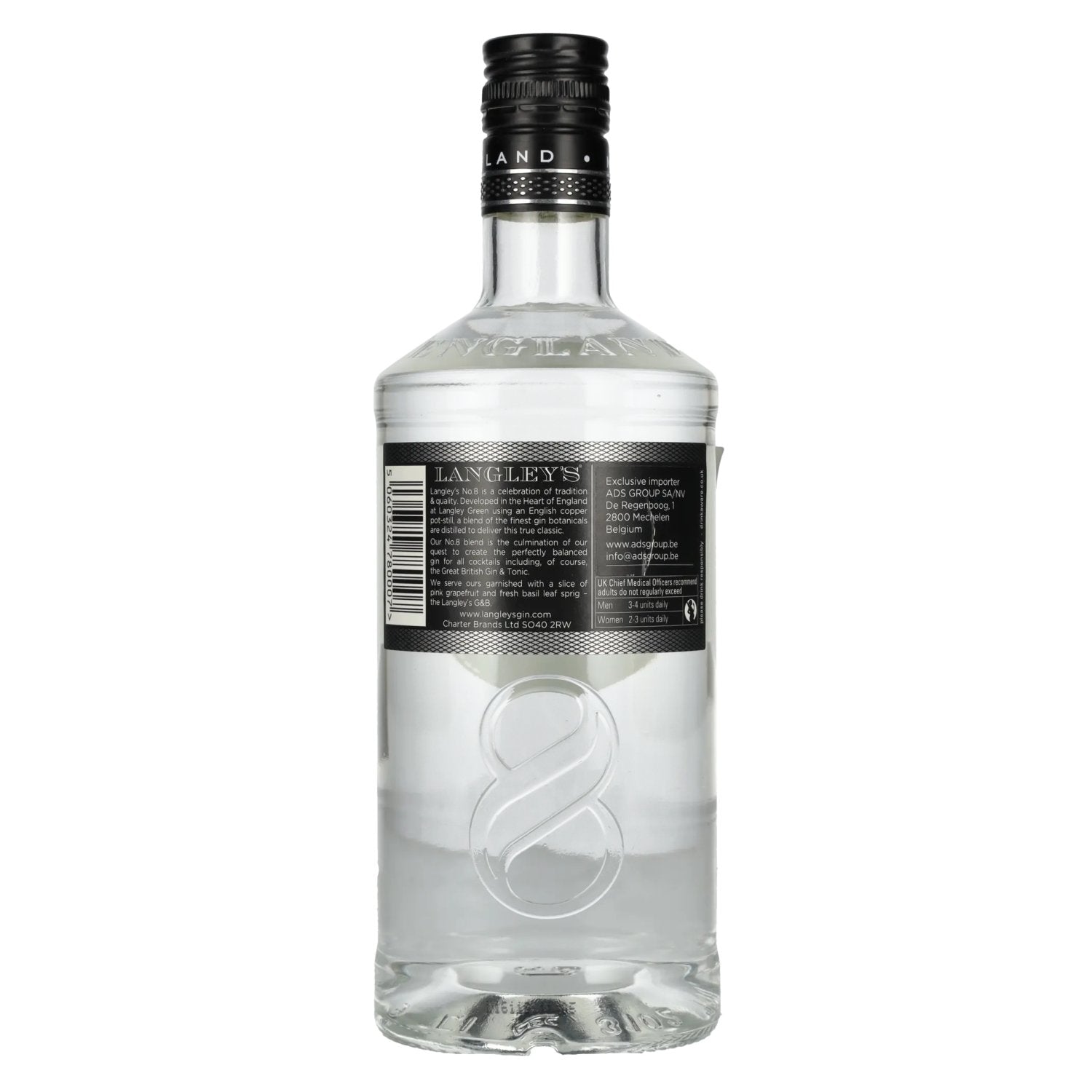 Langley's No. 8 London Gin 41,7% Vol. 0,7l