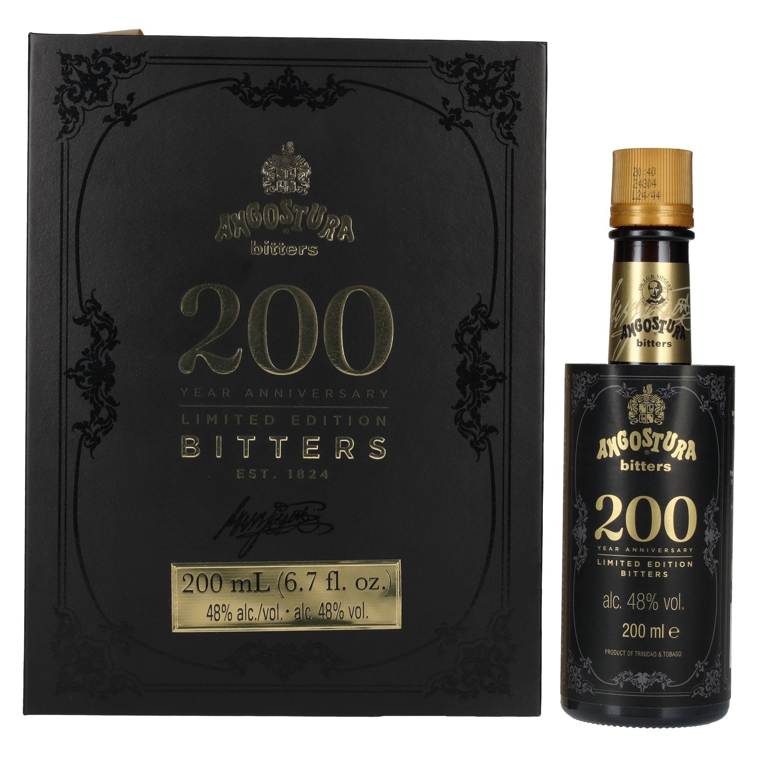 Angostura Bitters 200 Year Anniversary Limited Edition 48% Vol. 0.2l in Gift Box