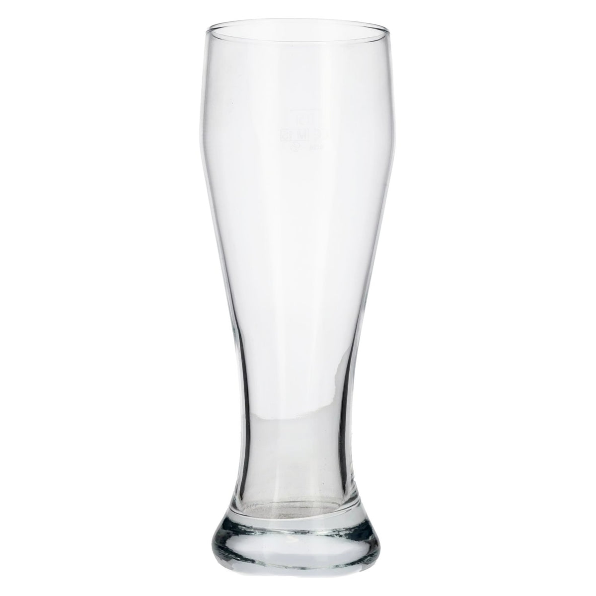 Bavarian wheat beer glass, graduated, 0.5l