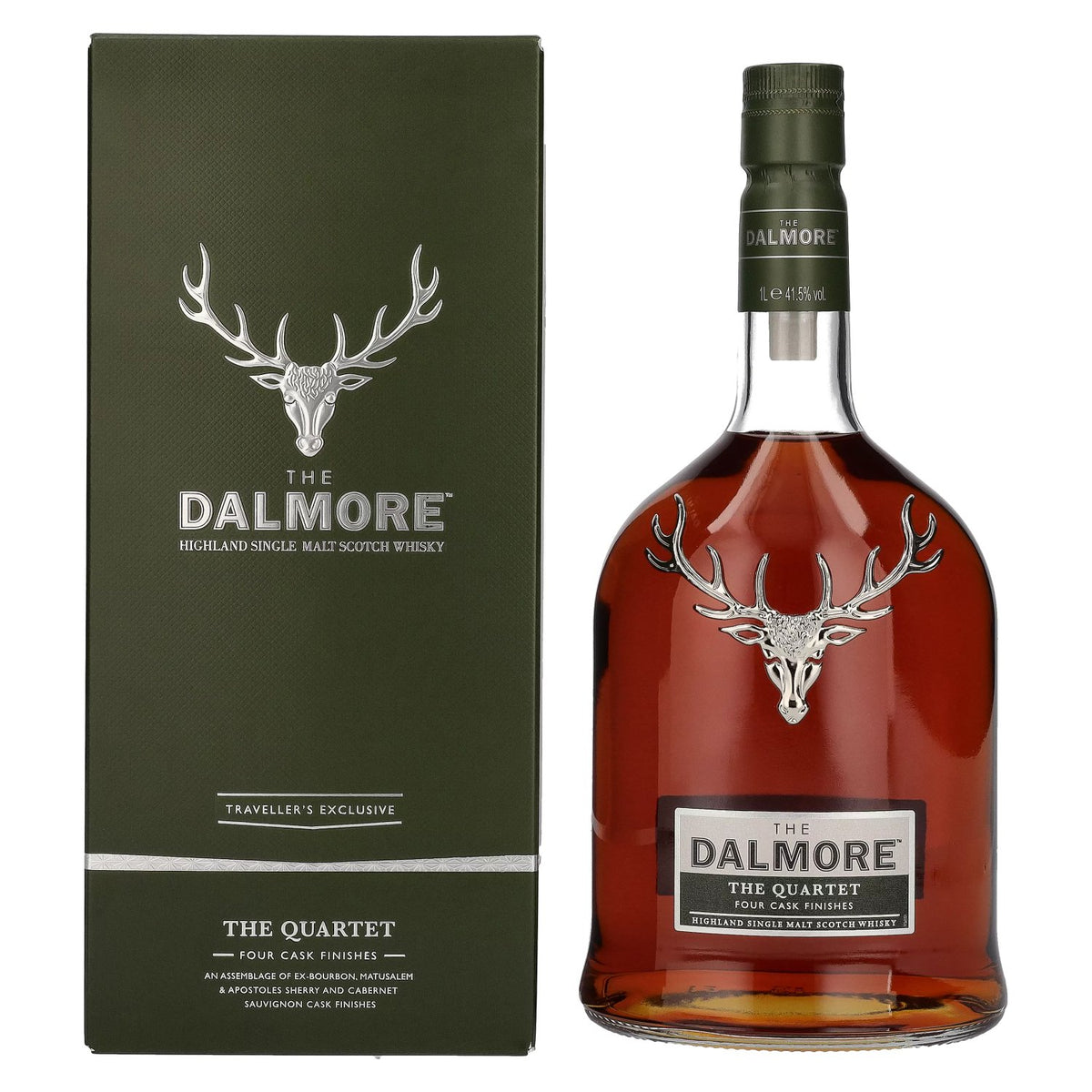 The Dalmore THE QUARTET Highland Single Malt Scotch Whisky 41.5% Vol. 1L in gift box