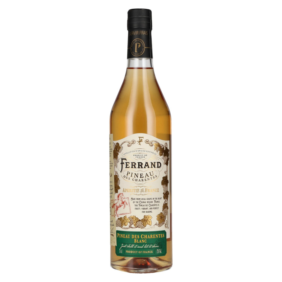 Ferrand Pineau des Charentes Blanc Aperitif de France 17% ABV 0.75 l
