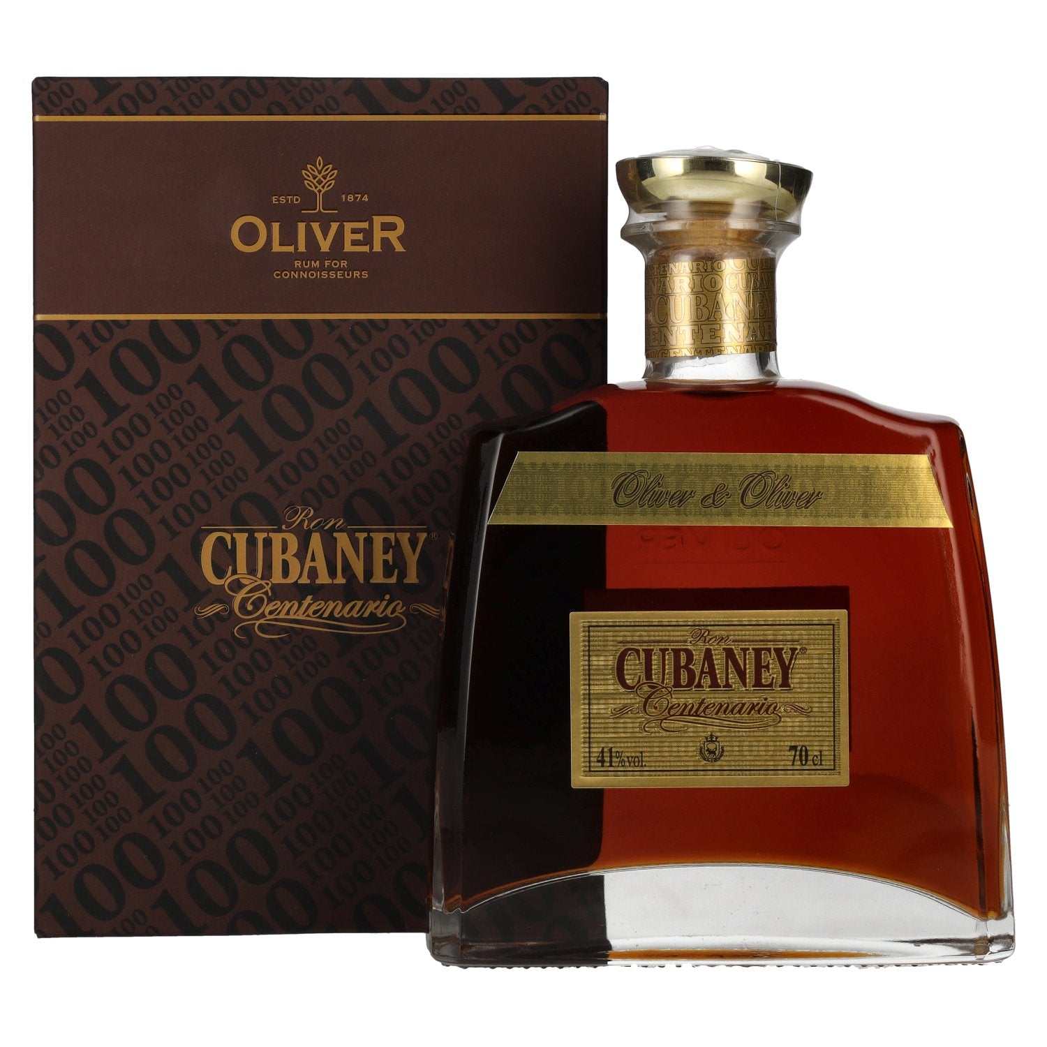 Ron Cubaney Centenario Ultra Premium 41% Vol. 0.7L in gift box