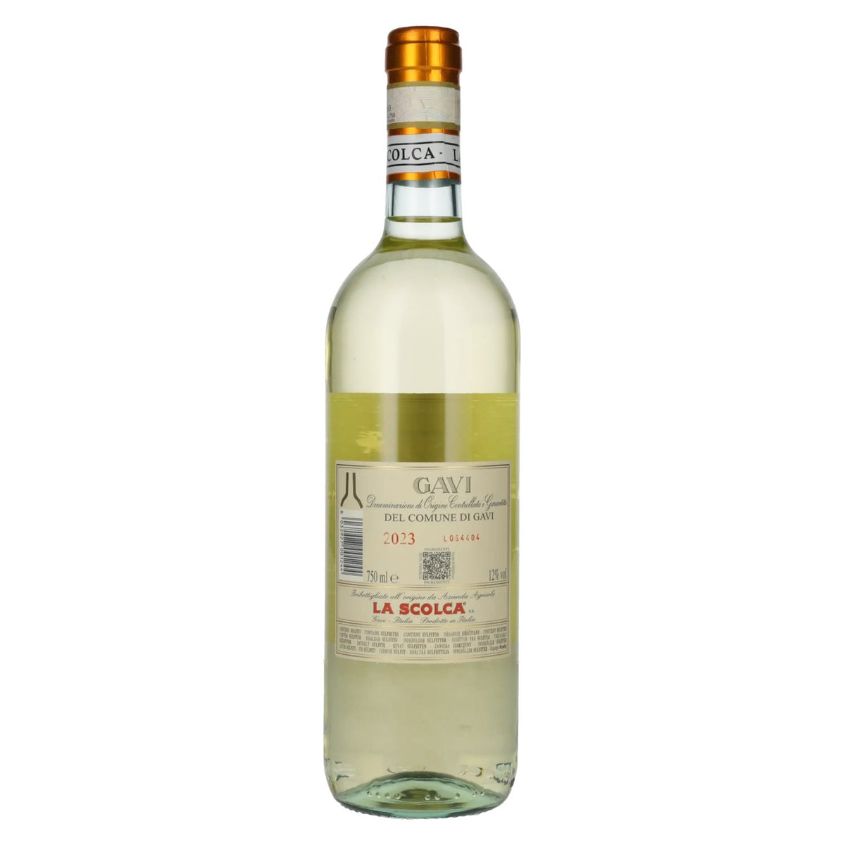 La Scolca Gavi Bianco Secco Etichetta Bianca DOCG 2023 12% Vol. 0.75l