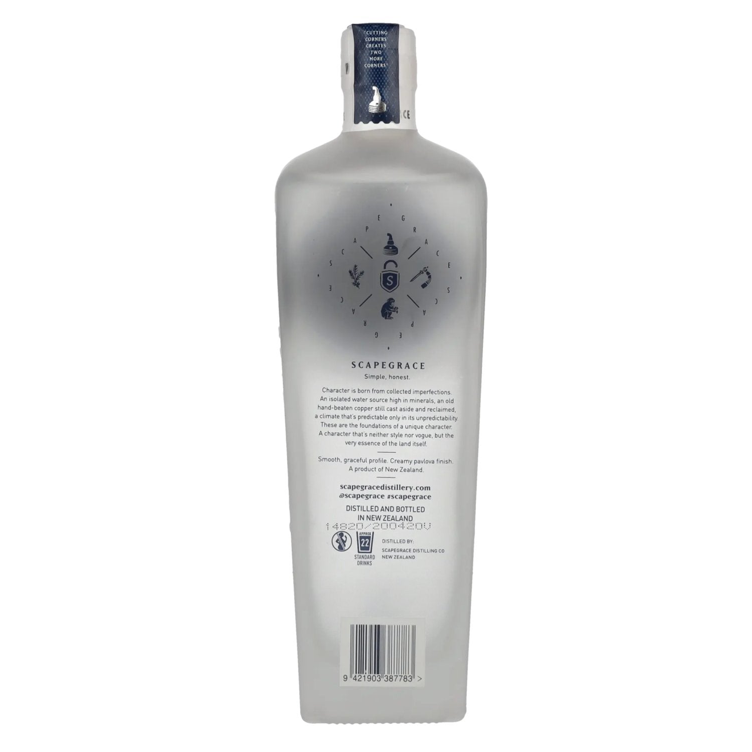 Scapegrace Small Batch Premium Vodka 40.6% Vol. 0.7l