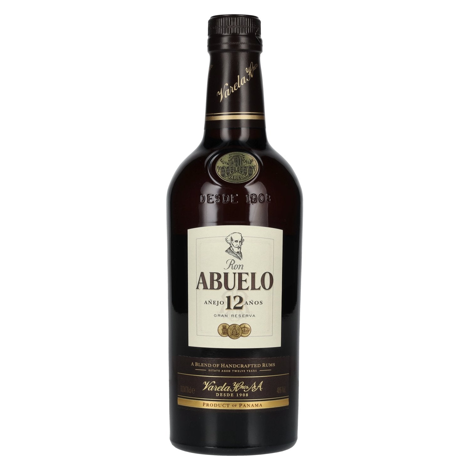 Ron Abuelo Añejo 12 Years 40% Vol. 0.7l