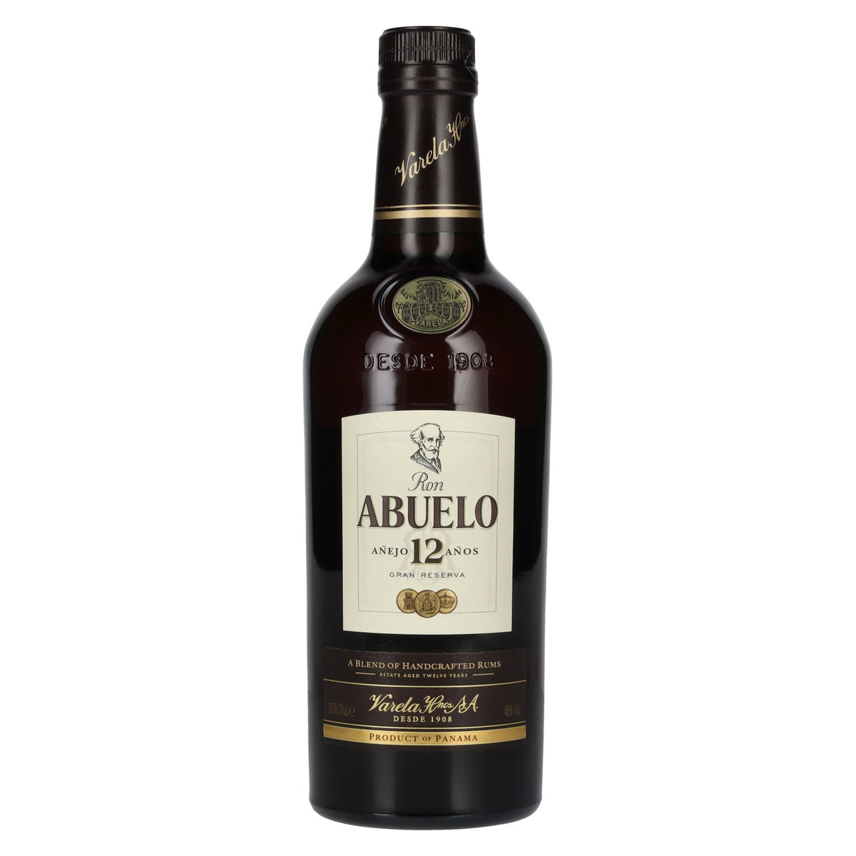 Ron Abuelo Añejo 12 Years 40% Vol. 0.7l