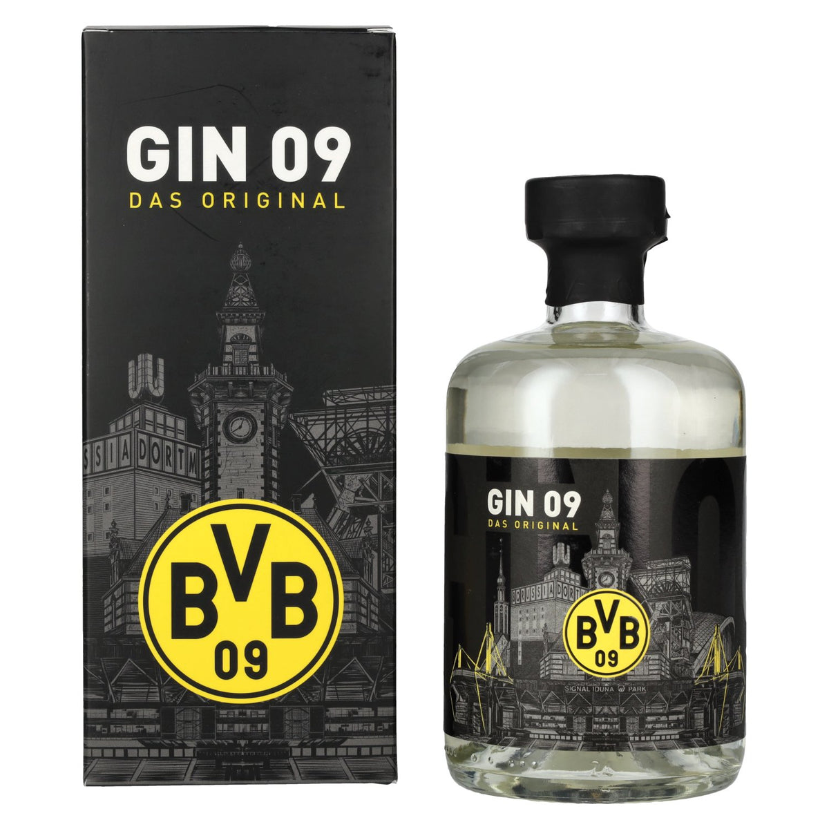 BVB Gin 09 The Original 43% vol. 0.5l in a gift box