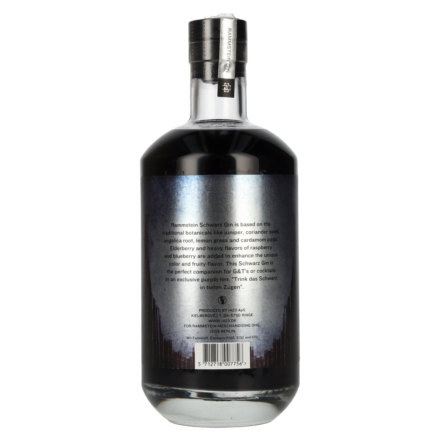 Rammstein Gin Blueberry 40% Vol. 0.7l