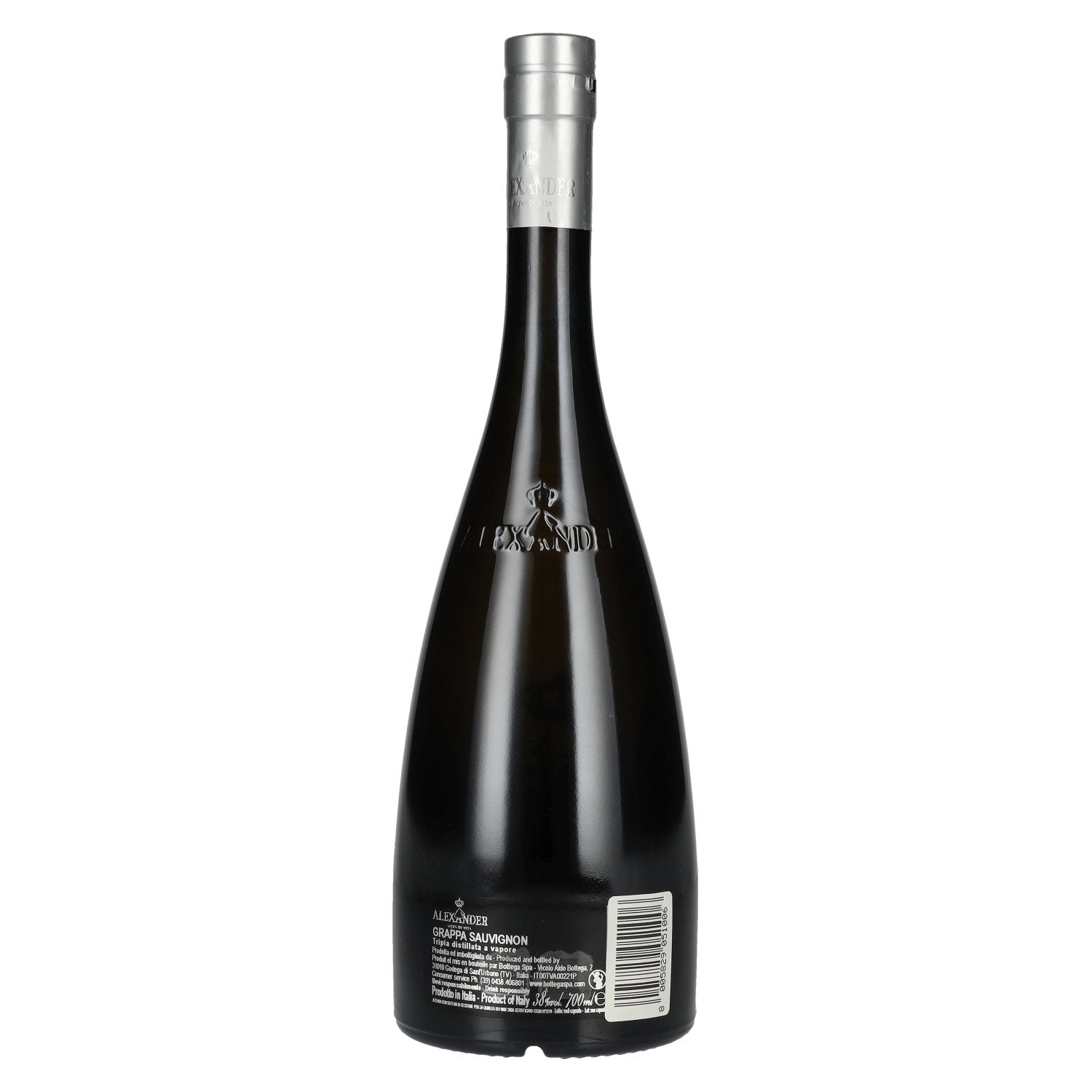 Bottega Alexander Aqva Di Vita Grappa Sauvignon 38% Vol. 0,7l