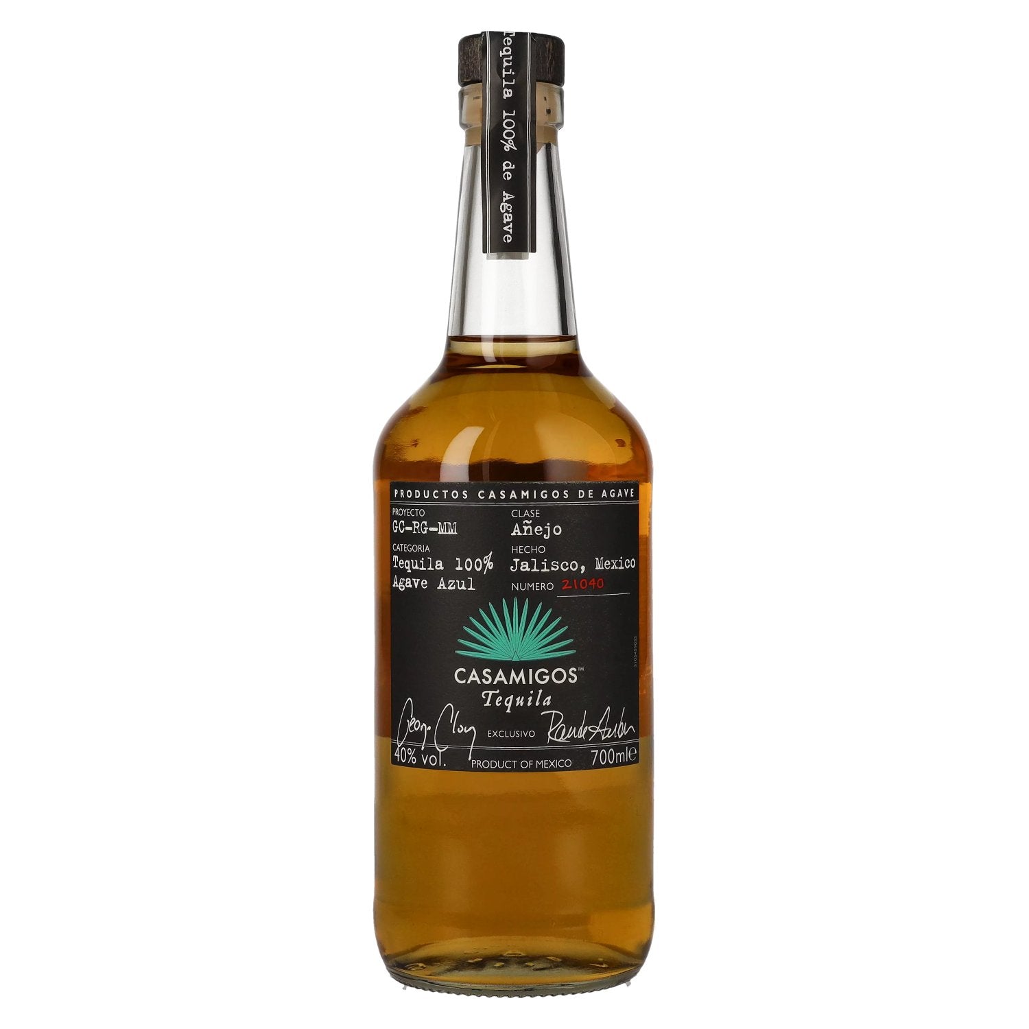 Casamigos Tequila Añejo 100% Blue Agave 40% Vol. 0.7l