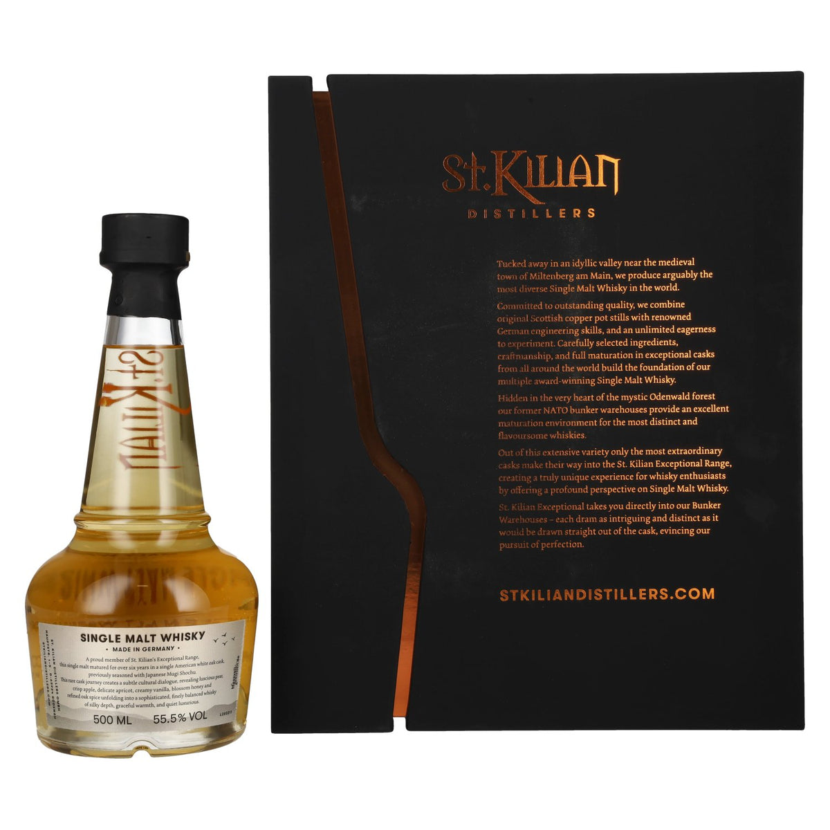 St. Kilian EX MUGI SHOCHU Single Malt Whisky 55,5% Vol. 0,5l in gift box