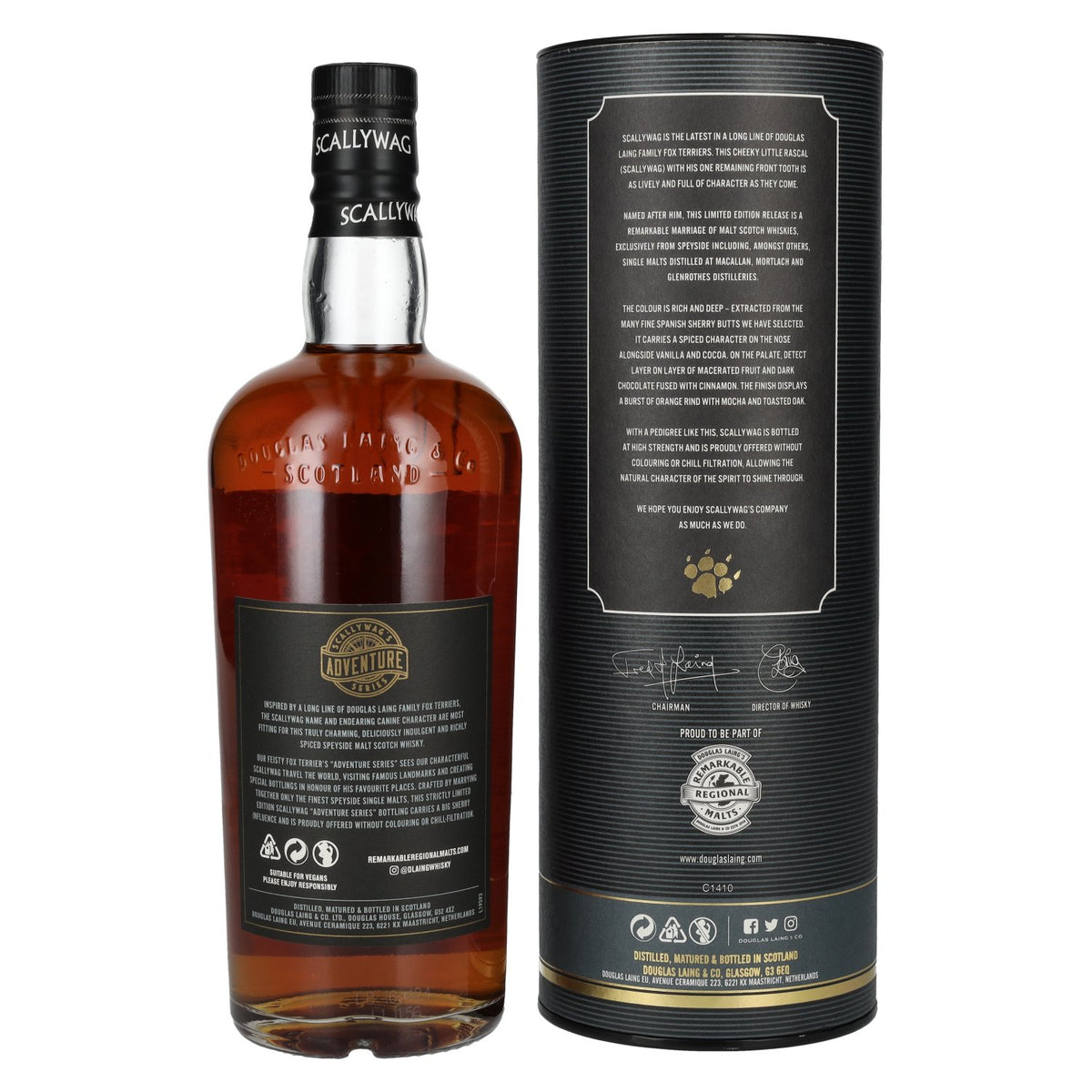 Douglas Laing SCALLYWAG The Berlin Limited Edition 48% Vol. 0,7l in Geschenkbox