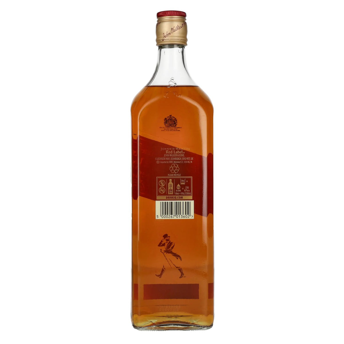 Johnnie Walker Red Label Blended Scotch Whisky 40% vol. 1 litre