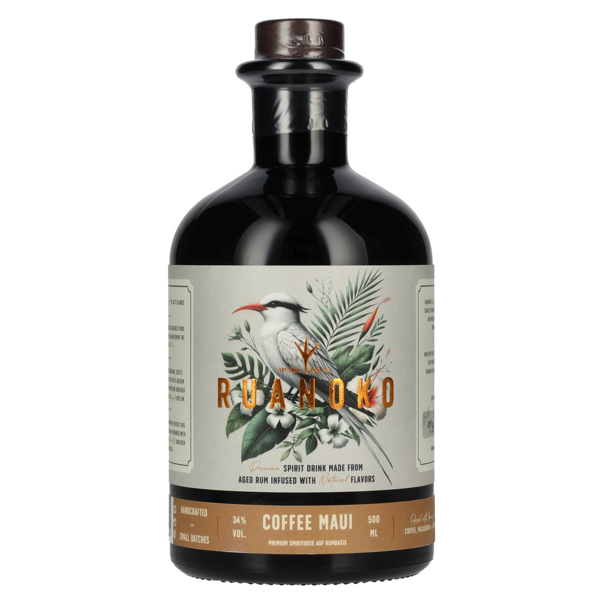 Ruanoko Coffee Maui Spirit Drink 34% Vol. 0.5l