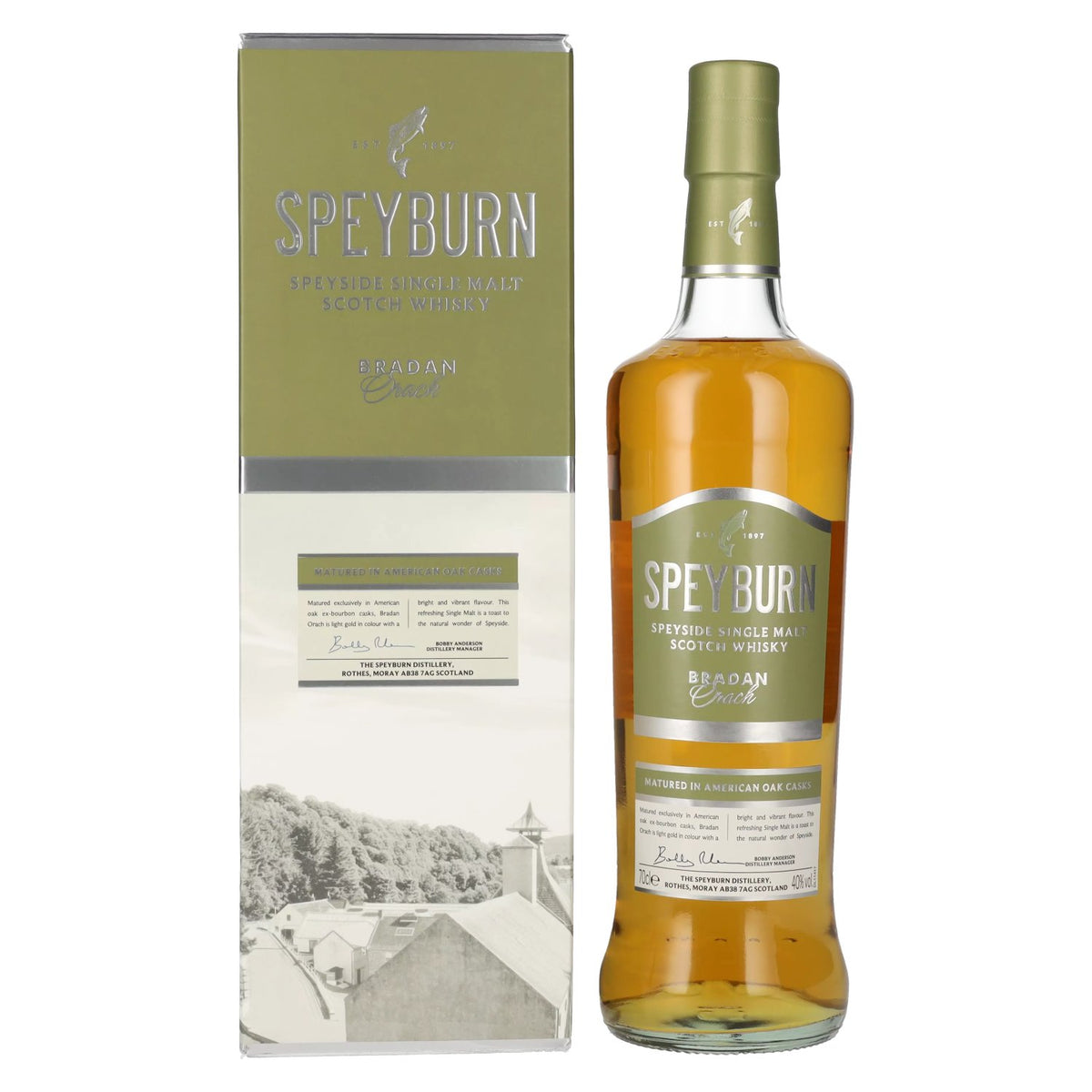 Speyburn BRADAN ORACH Speyside Single Malt Scotch Whisky 40% Vol. 0,7l in gift box