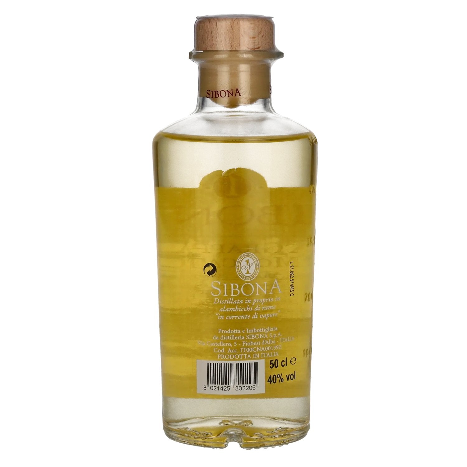 Sibona La Grappa di MOSCATO 40% Vol. 0,5l