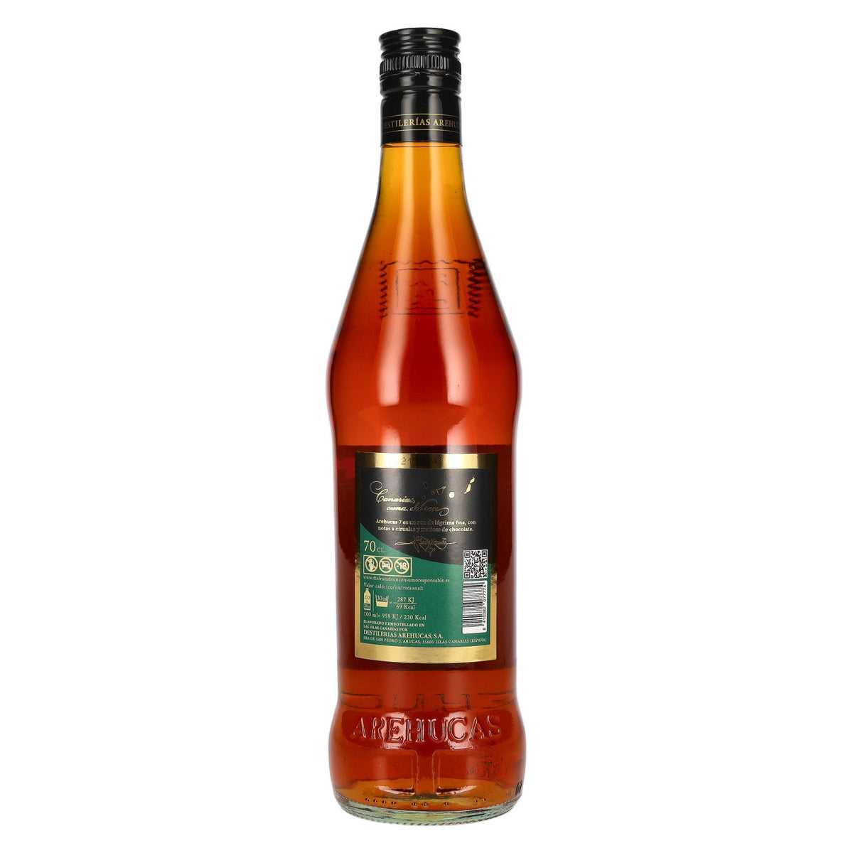 Ron Arehucas 7 Años Añejo Carta Especial 40% vol. 0.7l