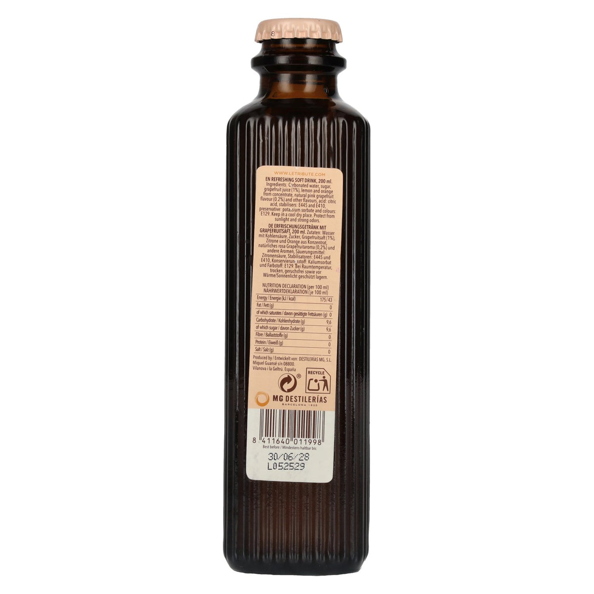 Le Tribute Pink Grapefruit 0.2 l