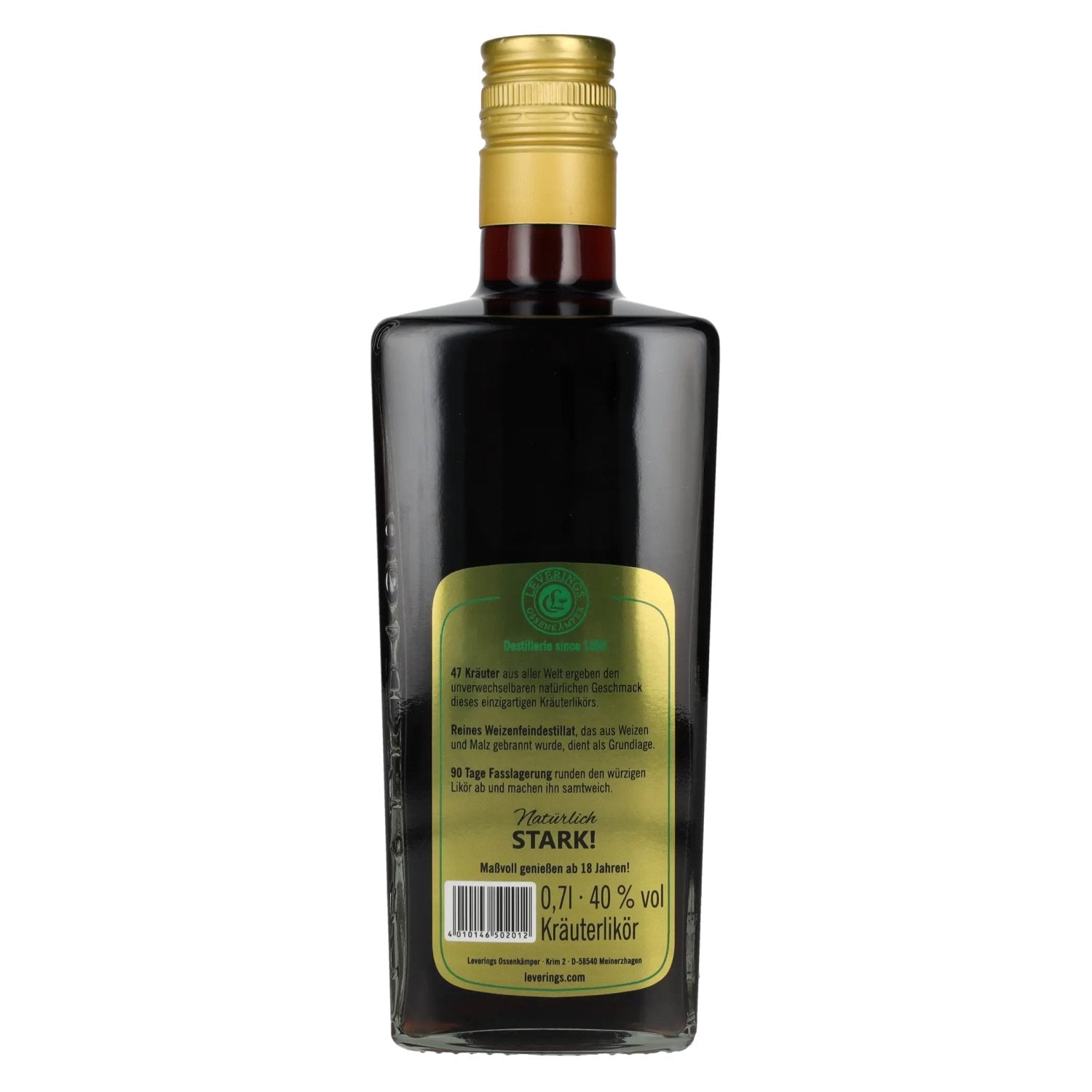 Leverings Ossenkämper Kräuterlikör 40% Vol. 0,7l