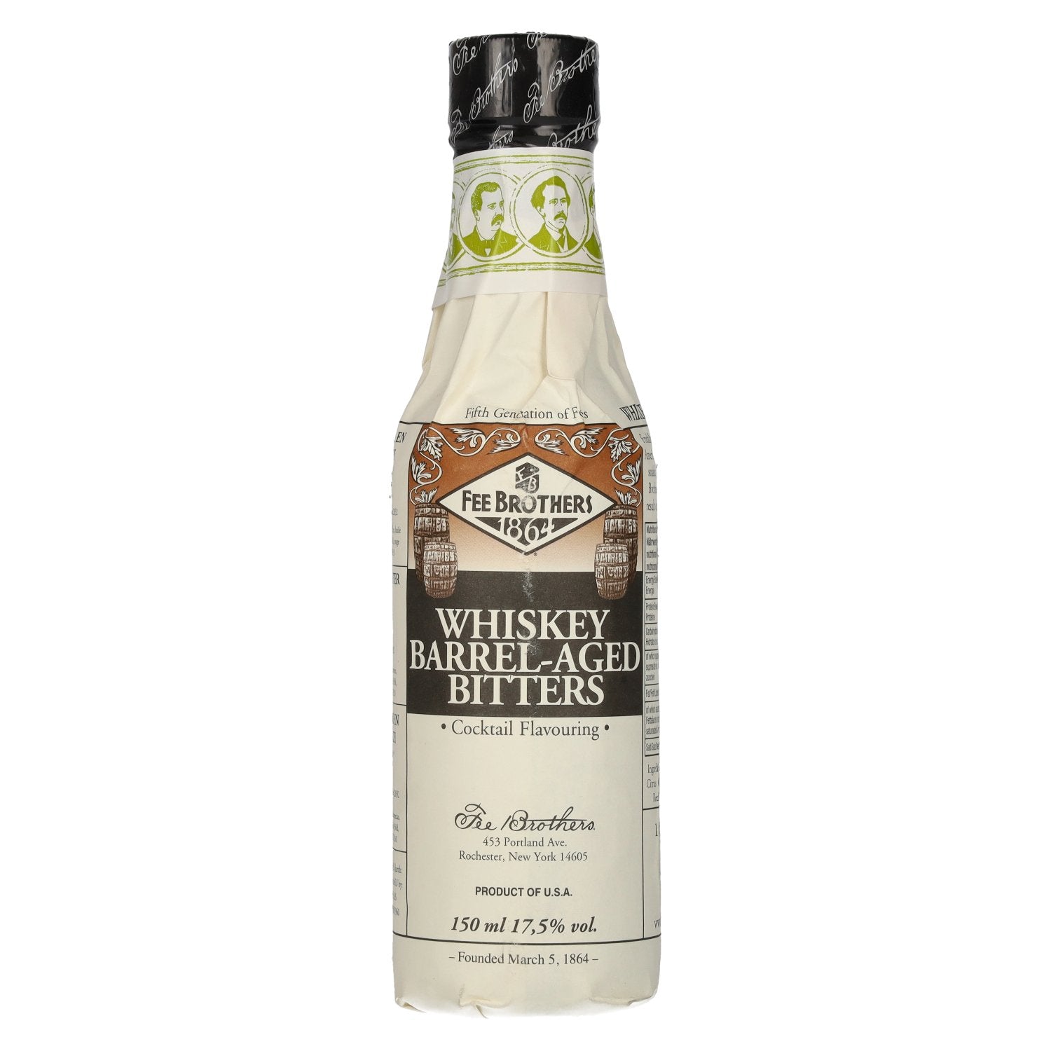 Fee Brothers Whiskey Barrel-Aged Bitters 17.5% Vol. 0.15l