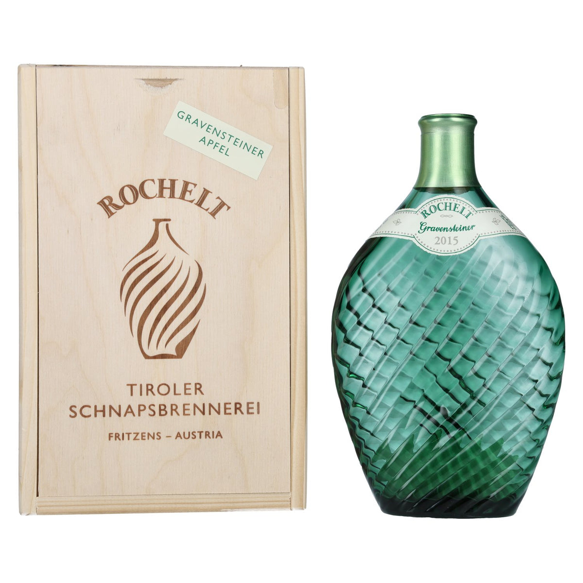 Rochelt Gravensteiner 2015 50% Vol. 0.35l in wooden box