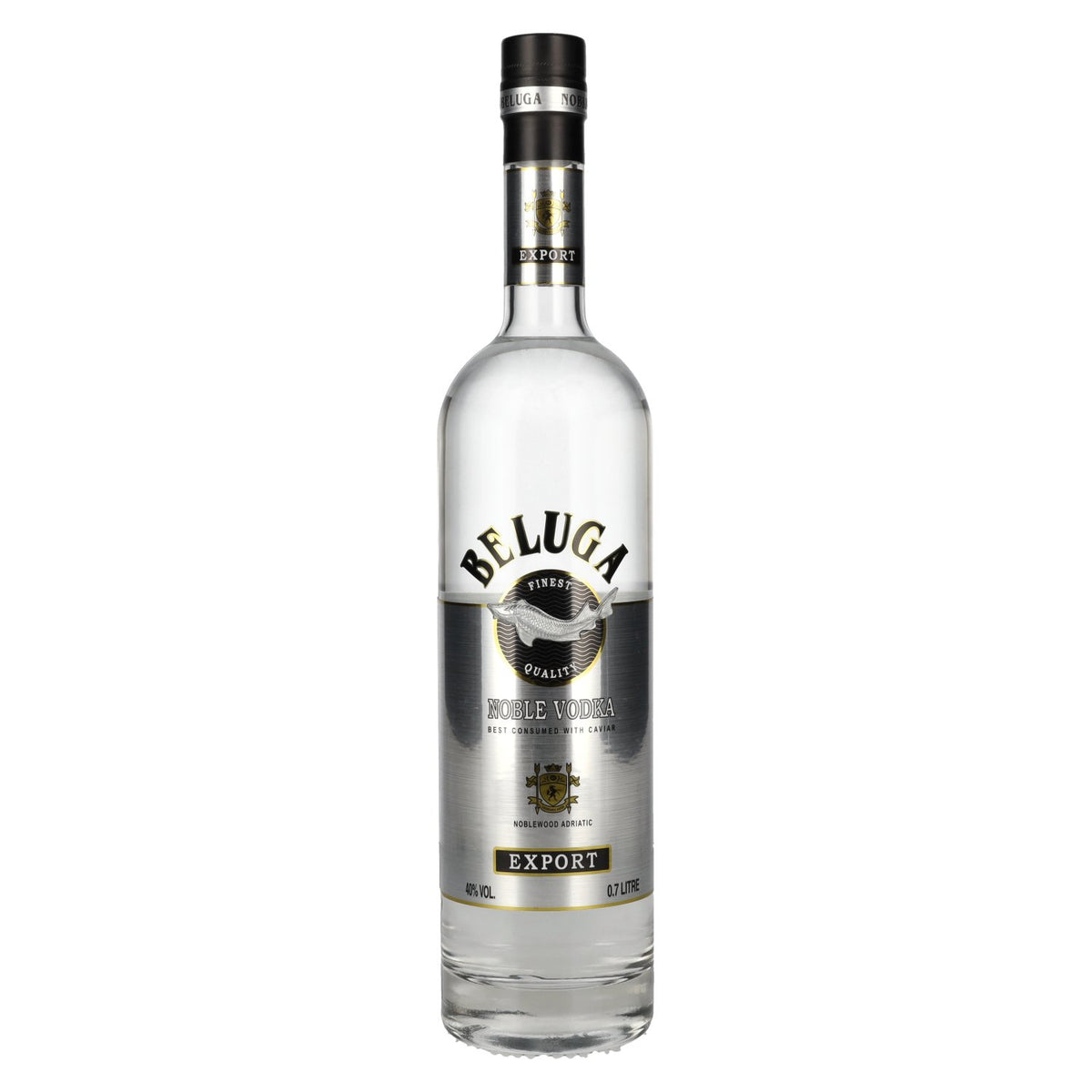Beluga Noble Vodka EXPORT Montenegro 40% vol. 0.7l