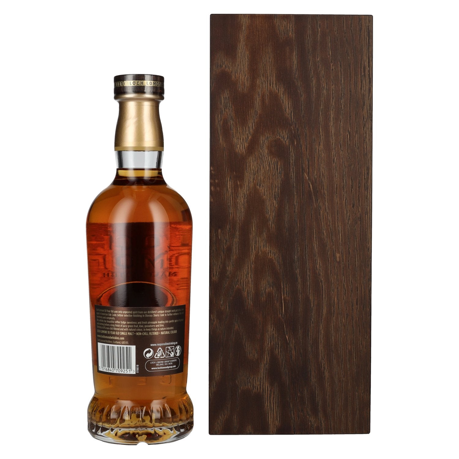 Loch Lomond 30 Years Old Single Malt Scotch Whisky 47% Vol. 0,7l in Holzkiste