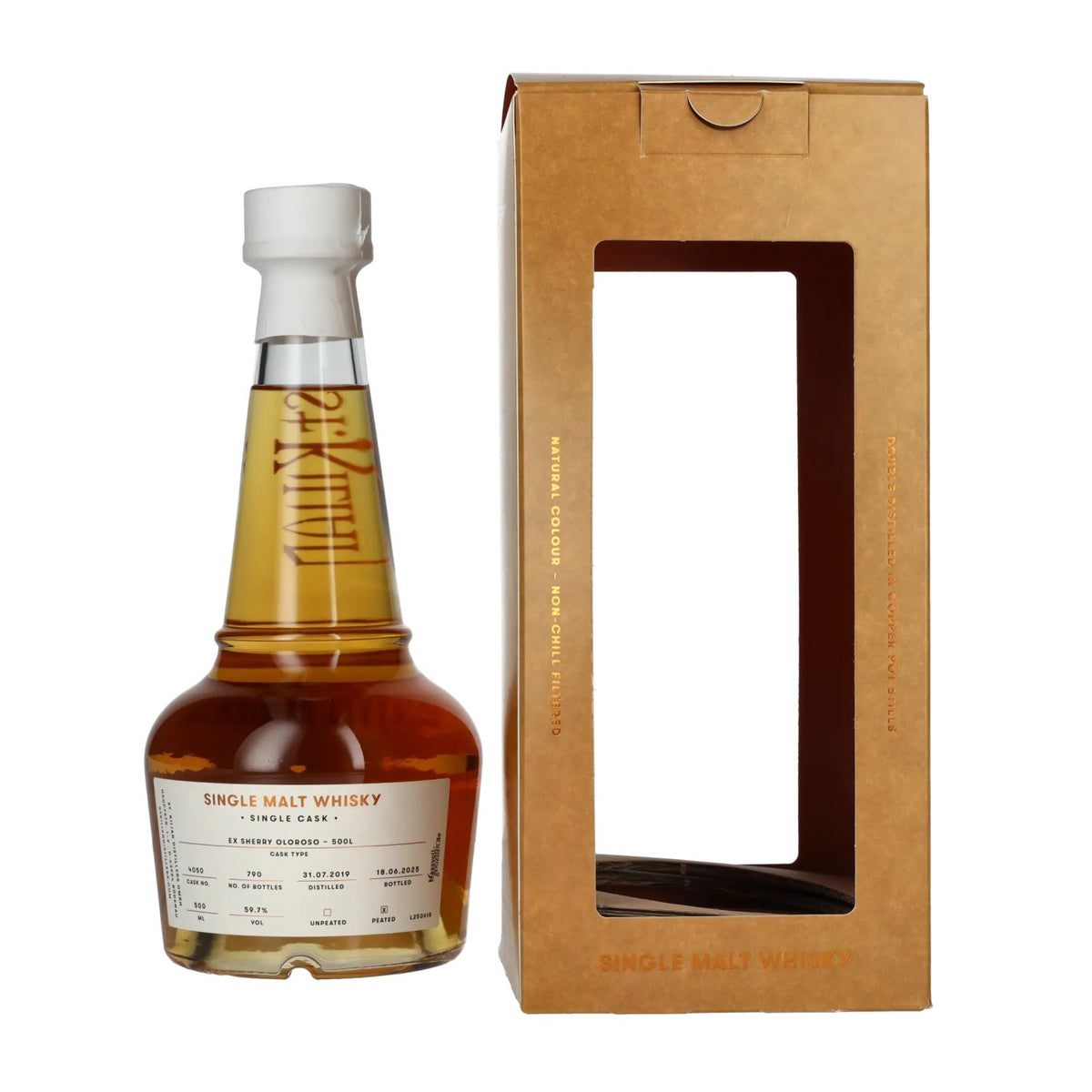 St. Kilian ULTRA HEAVILY PEATED Single Malt Whisky 59.7% Vol. 0.7l in Gift Box