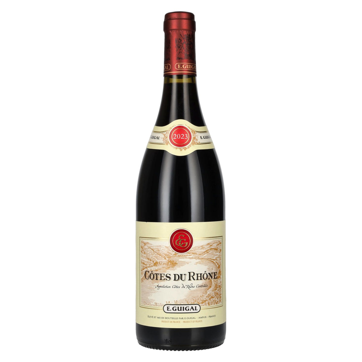 E.Guigal Côtes du Rhône AC 2023 15% ABV 0.75 l