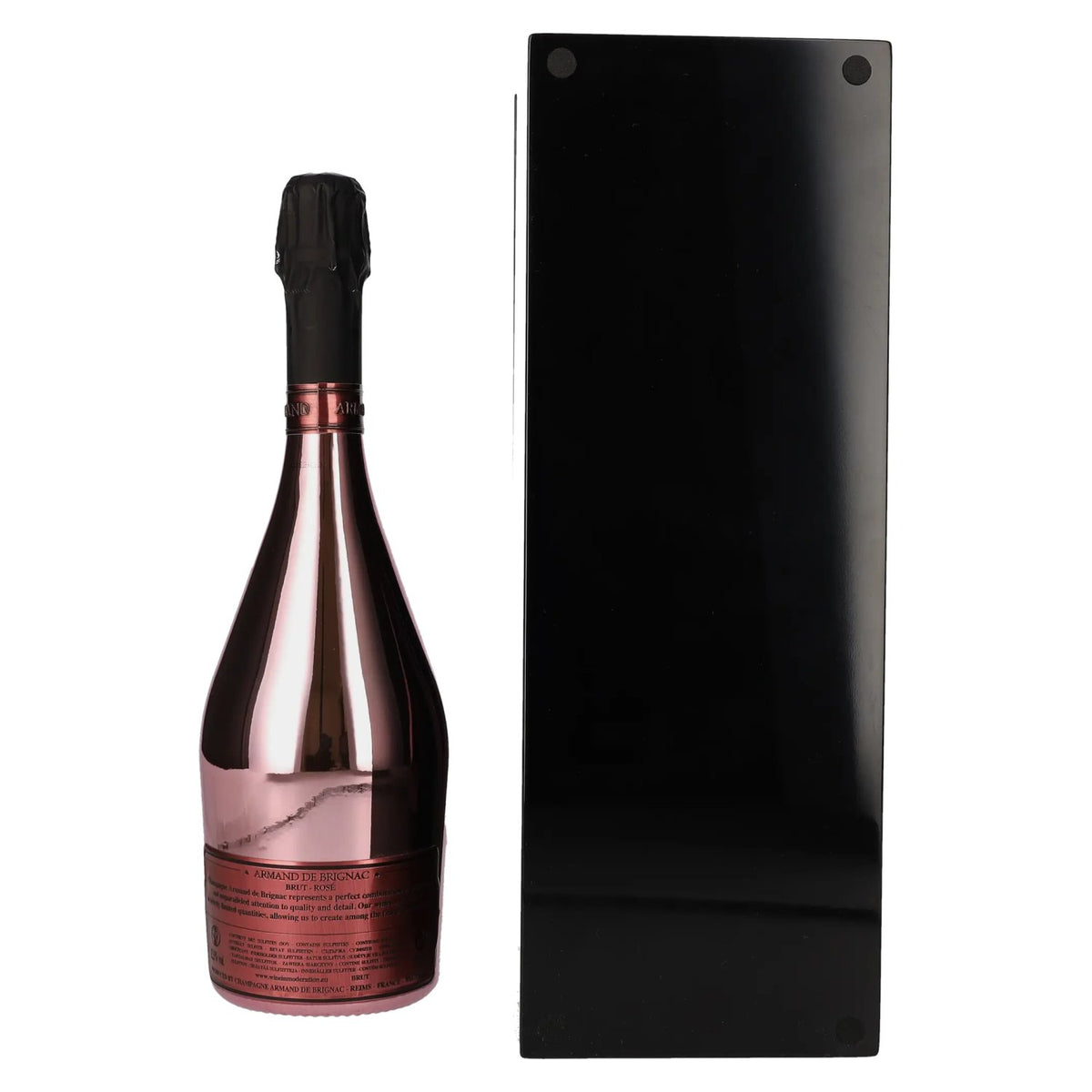 Armand de Brignac Rosé Champagne Brut 12.5% ABV 0.75l in a wooden case