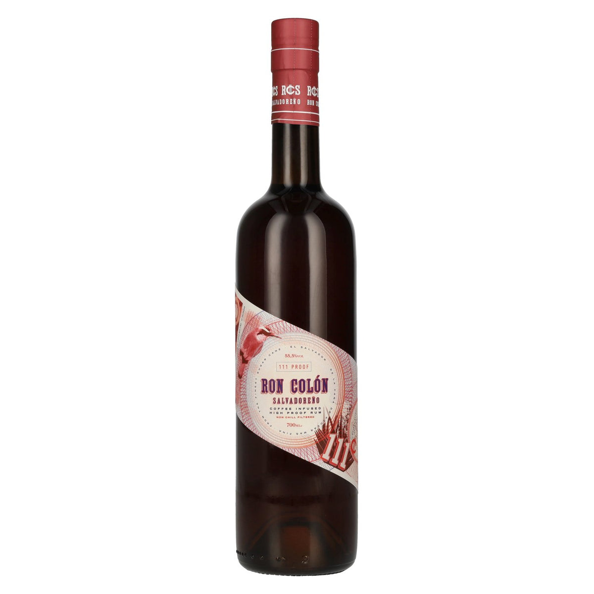 Ron Colón Salvadoreño COFFEE INFUSED High Proof Rum 55.5% Vol. 0.7l