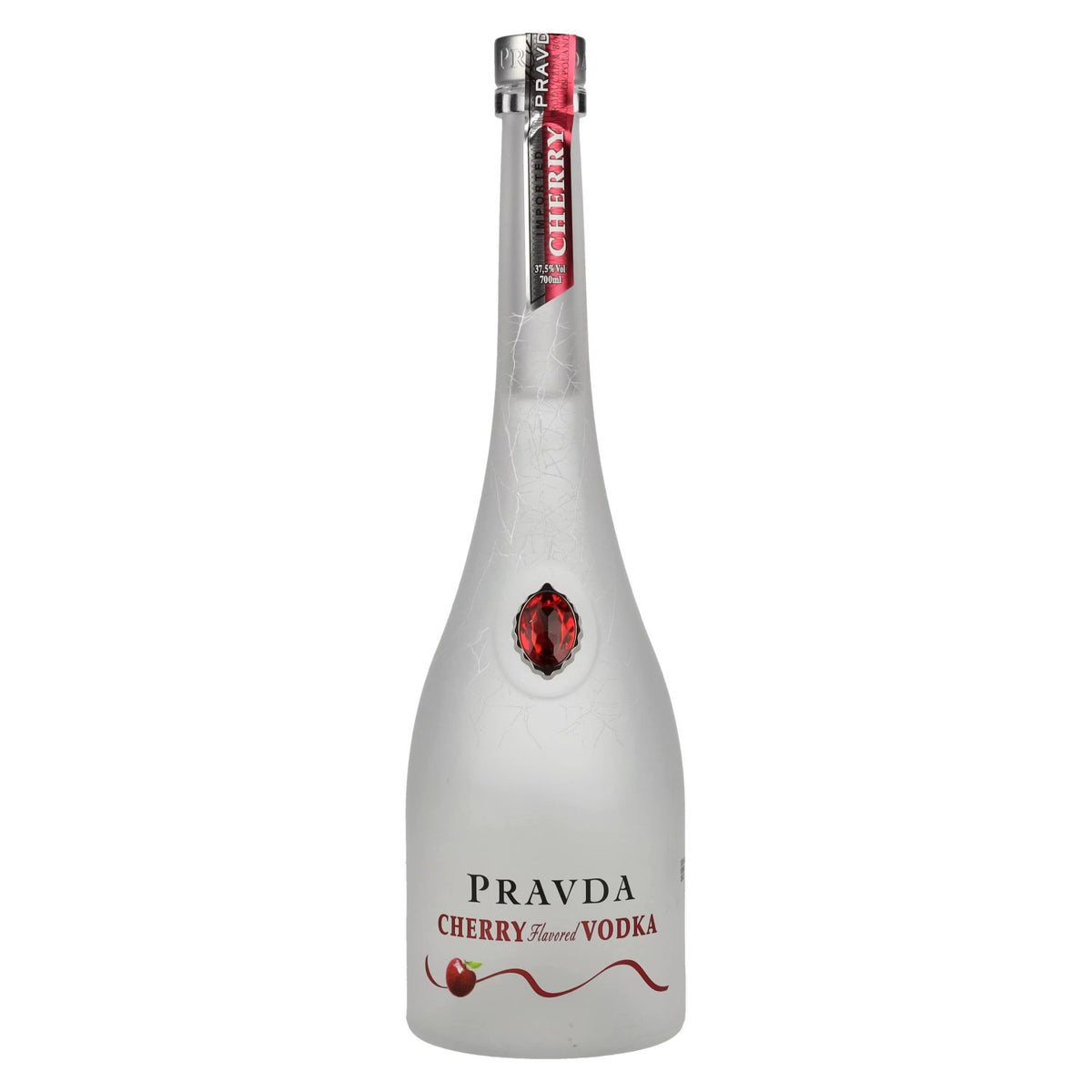 Pravda CHERRY Flavoured Vodka 37.5% ABV 0.7l