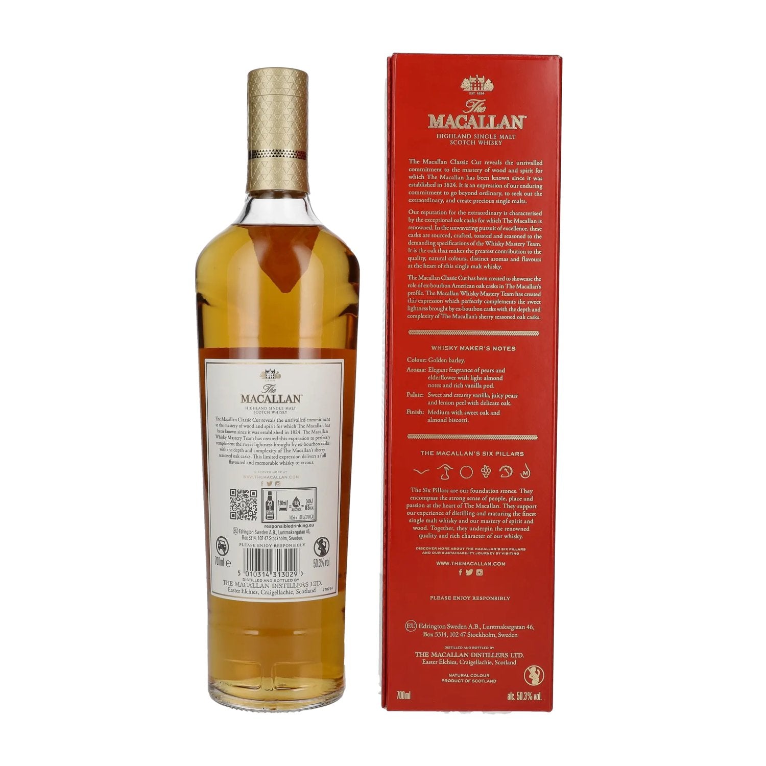 The Macallan CLASSIC CUT Limited Edition 2023 50,3% Vol. 0,7l in Geschenkbox