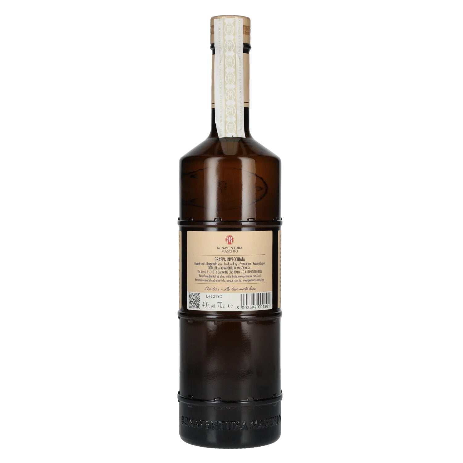 Bonaventura Maschio La Grappa 903 BARRIQUE 40% Vol. 0,7l