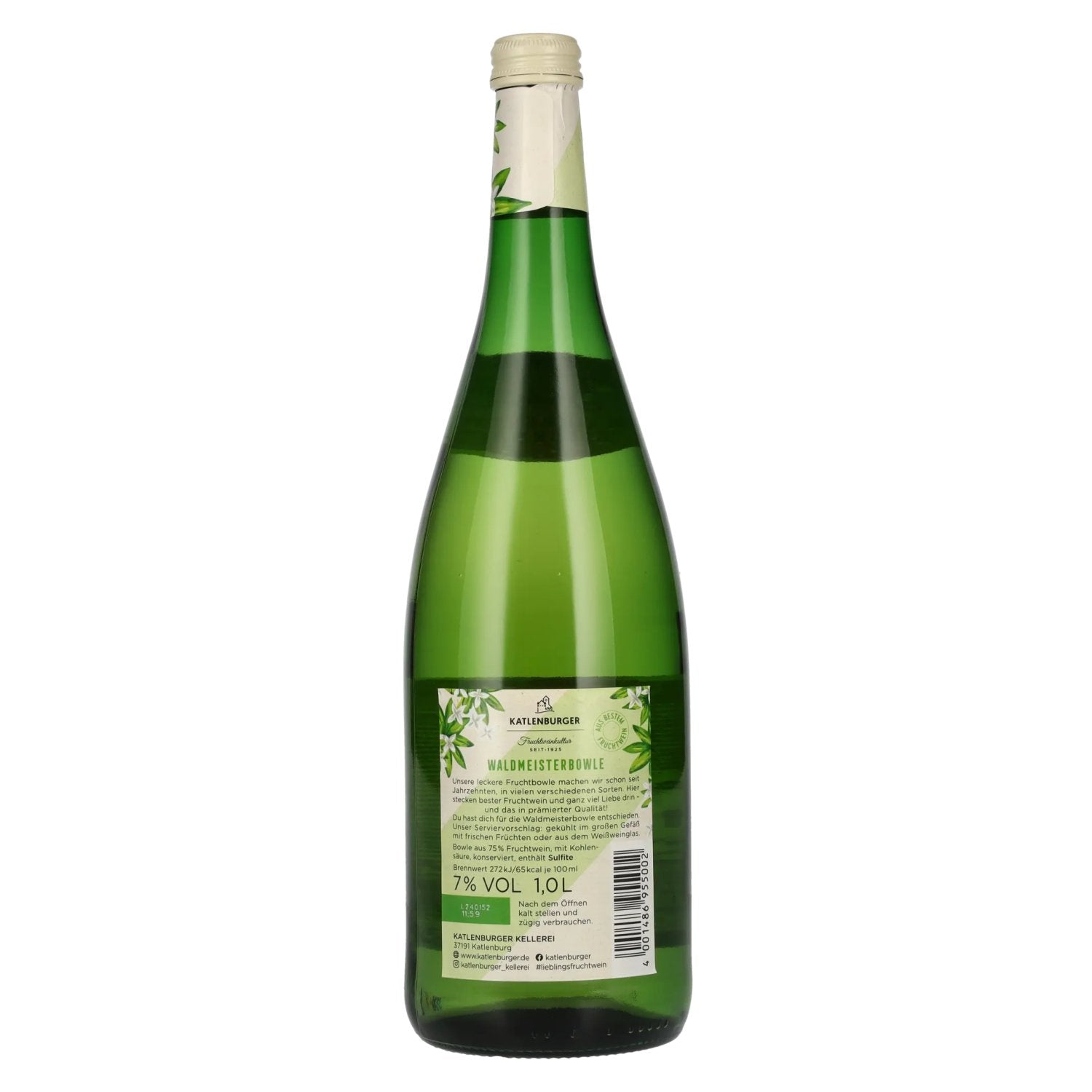 Katlenburger Fruchtbowle Waldmeister 7% Vol. 1l