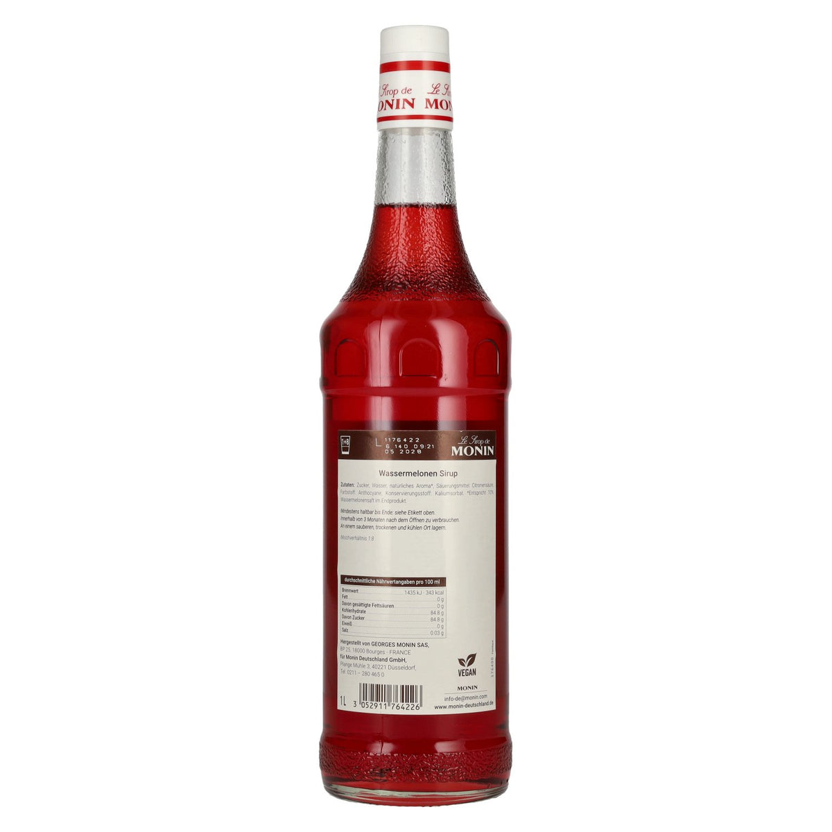 Le Sirop de Monin WASSERMELONE 1l