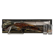 Mocambo Ron Añejo 10 Years Solera Limitada Edición Anniversario Buccaneer Pistol 40% Vol. 0,2l in Geschenkbox mit 2 Shotgläsern