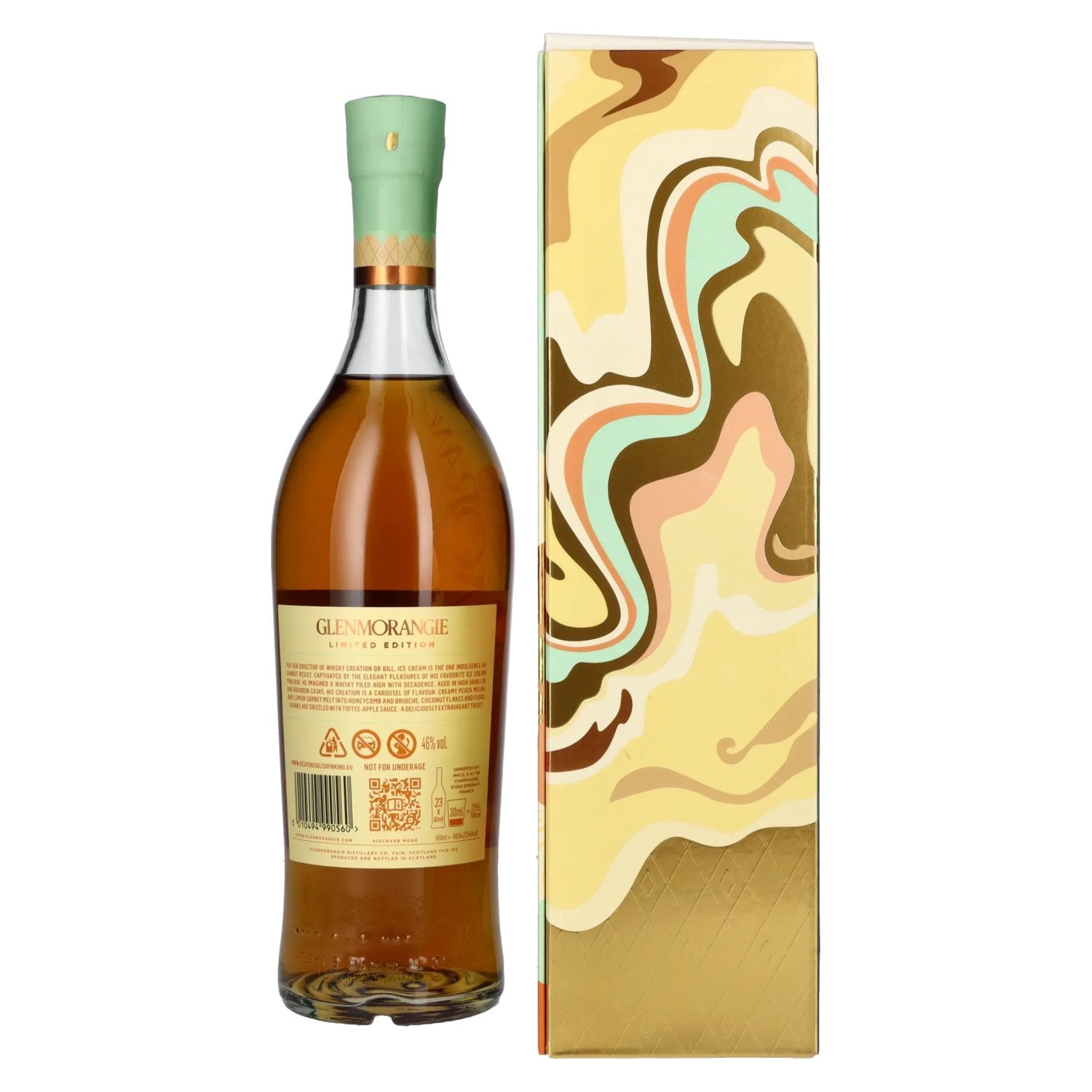 Glenmorangie A TALE OF ICE CREAM Highland Single Malt Limited Edition 46% Vol. 0.7L in gift box