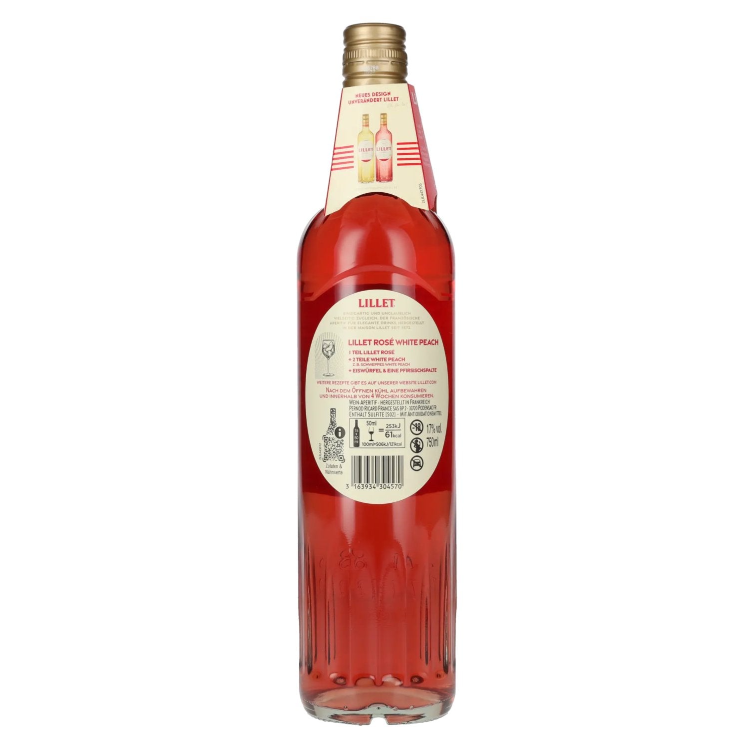 Lillet Rosé 17% Vol. 0,75l