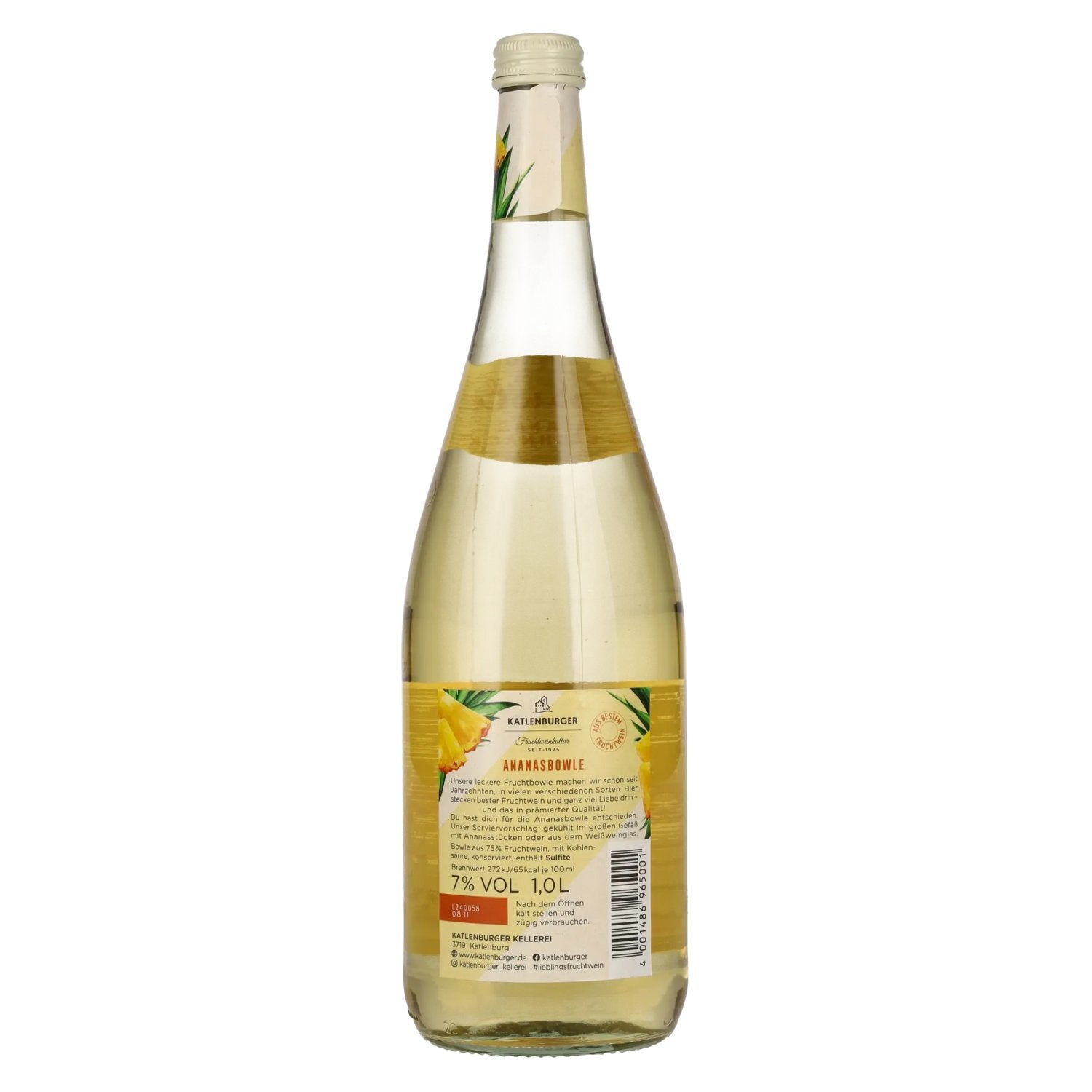 Katlenburger Fruit Punch Pineapple 7% Vol. 1l