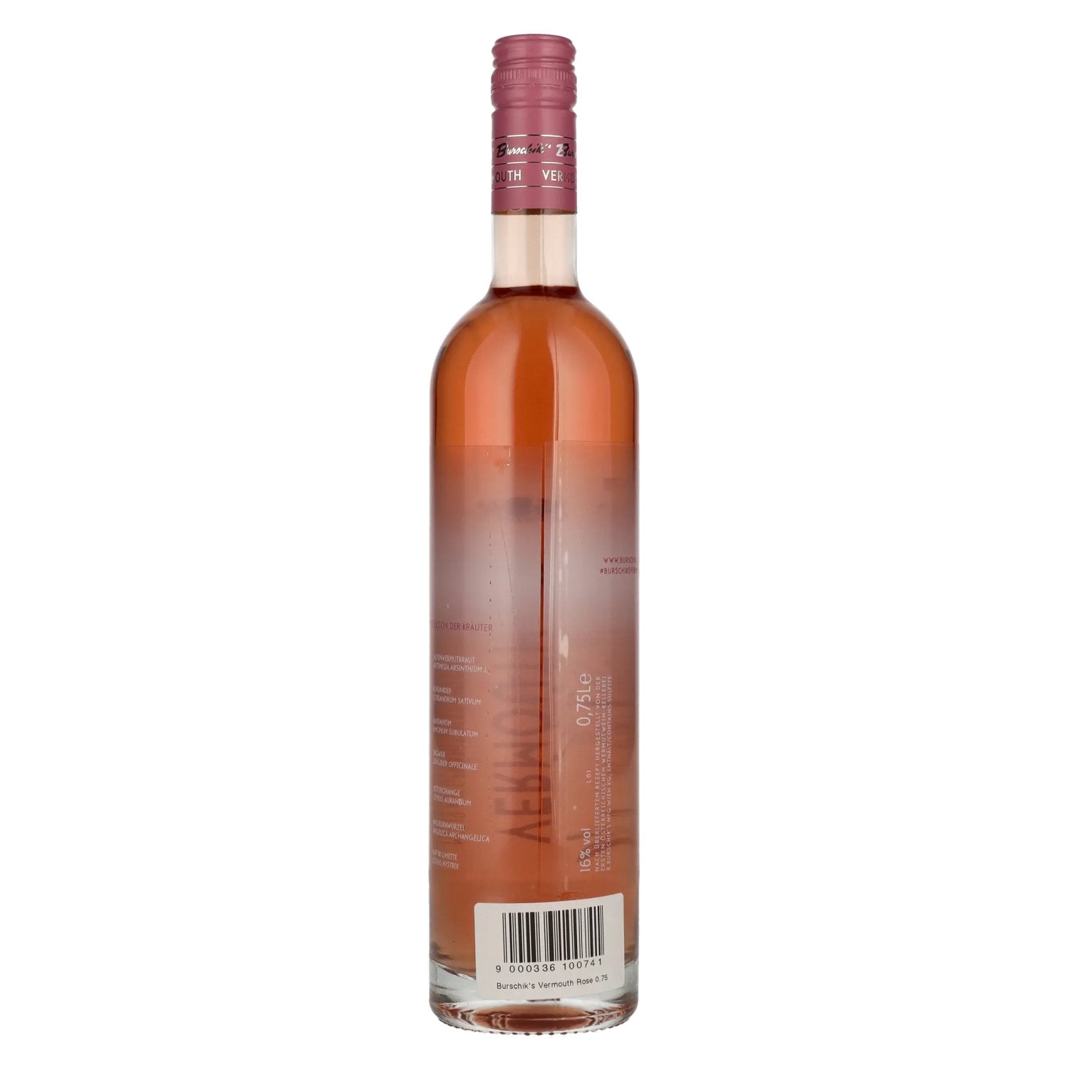 Burschik's Vermouth Rosé 16% Vol. 0,75l