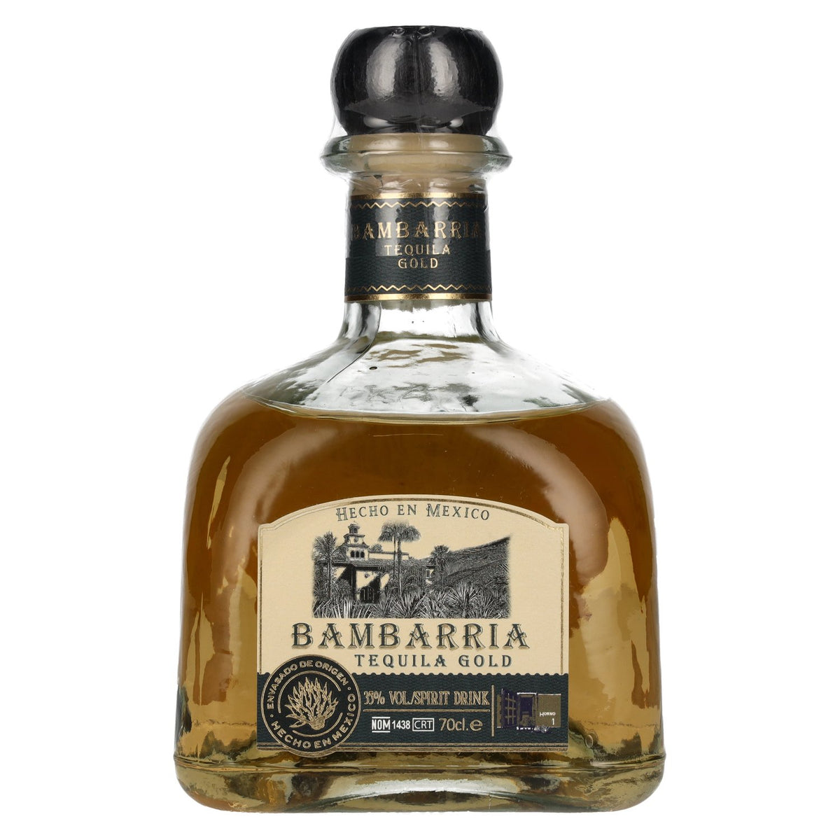 Bambarria Square GOLD 35% vol. 0.7 l