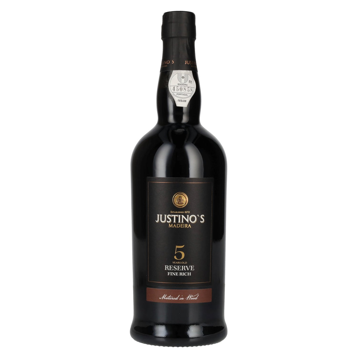 Justino's Madeira 5 Years Old RESERVE Fine Rich 19% Vol. 0.75l