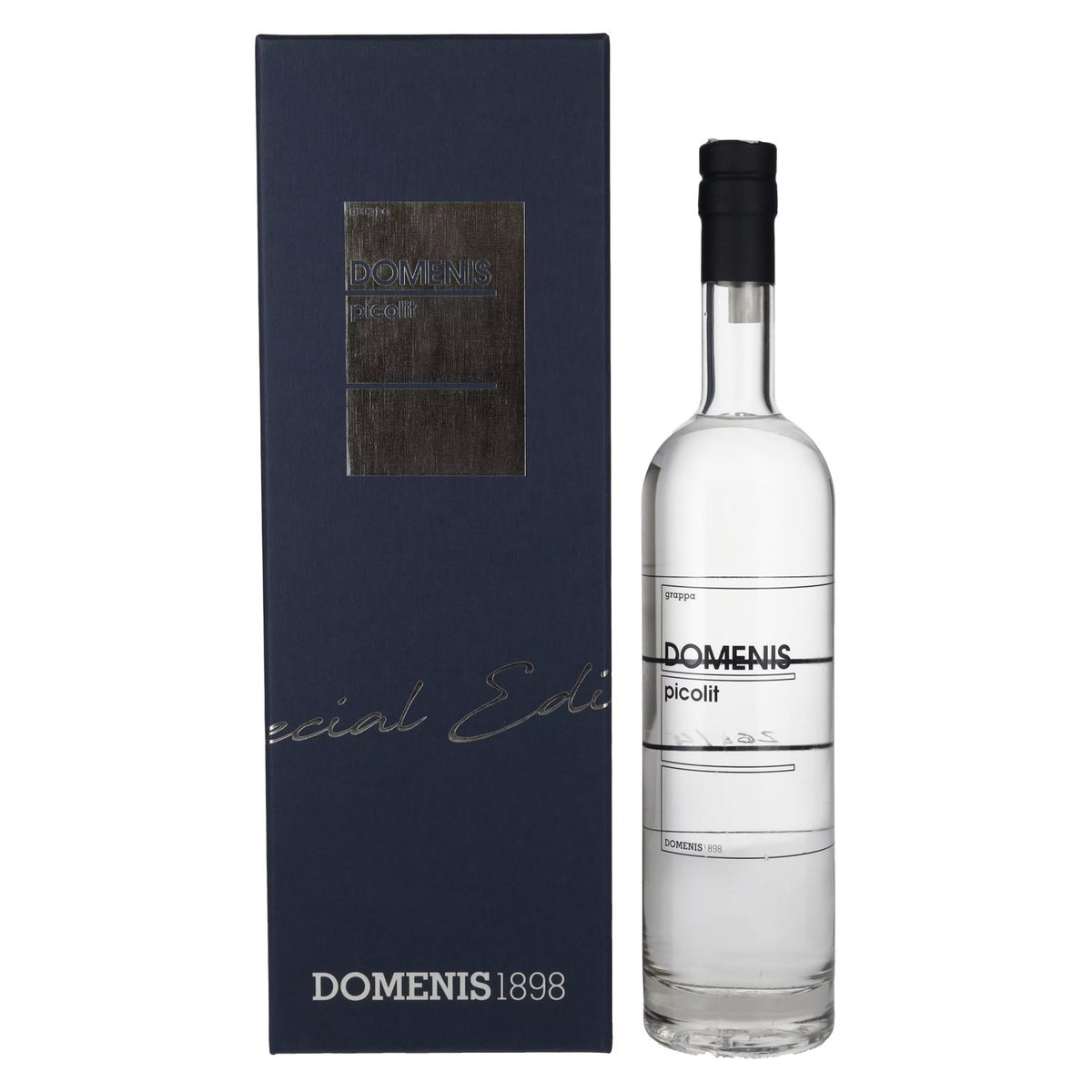 Domenis 1898 PICOLIT Grappa 45% Vol. 0.7L in gift box