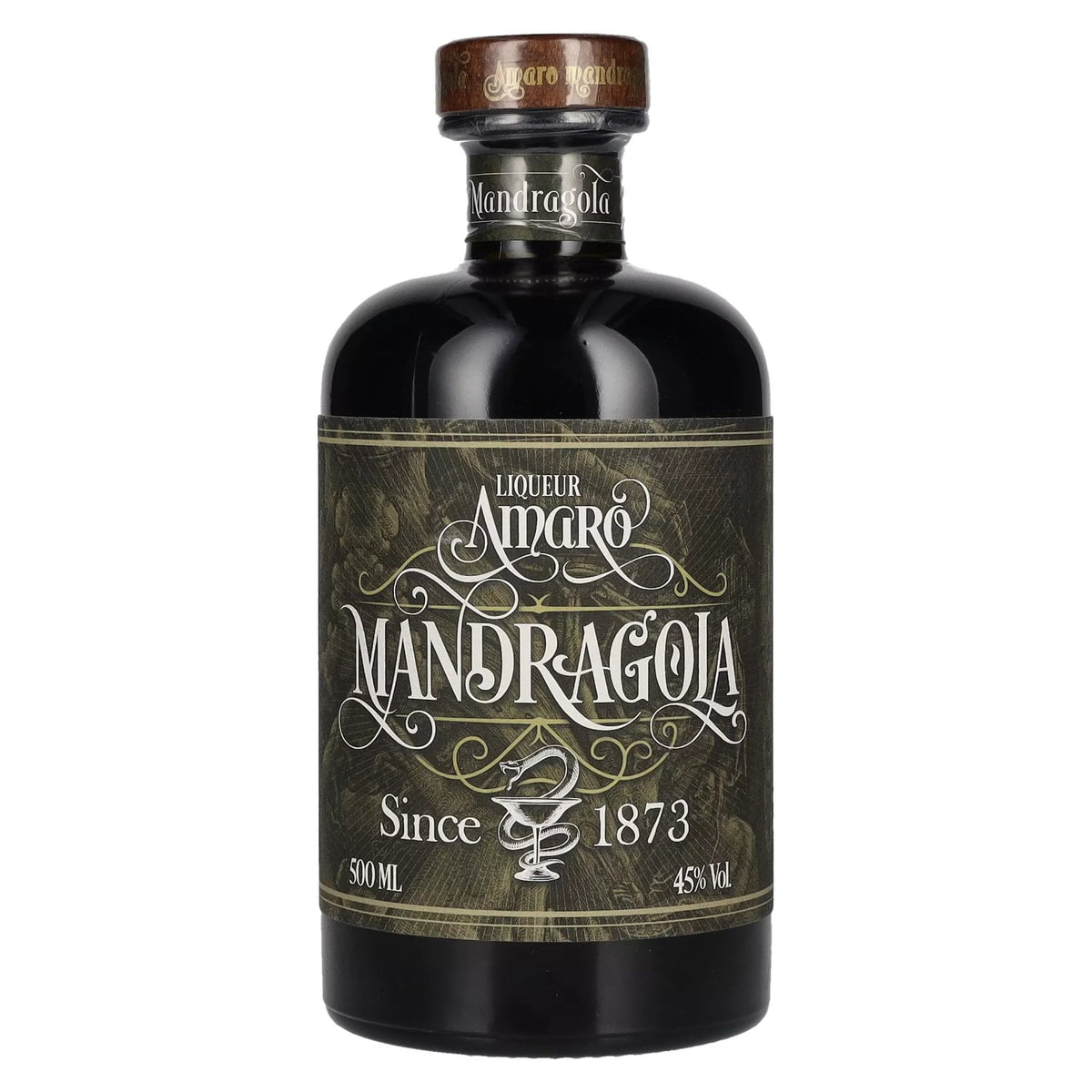 Amaro Mandragola 45% ABV 0.5l