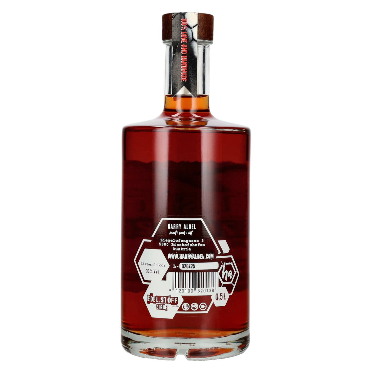 EDEL.STOFF Zirbe 25 by Harry Albel 30% ABV 0.5l